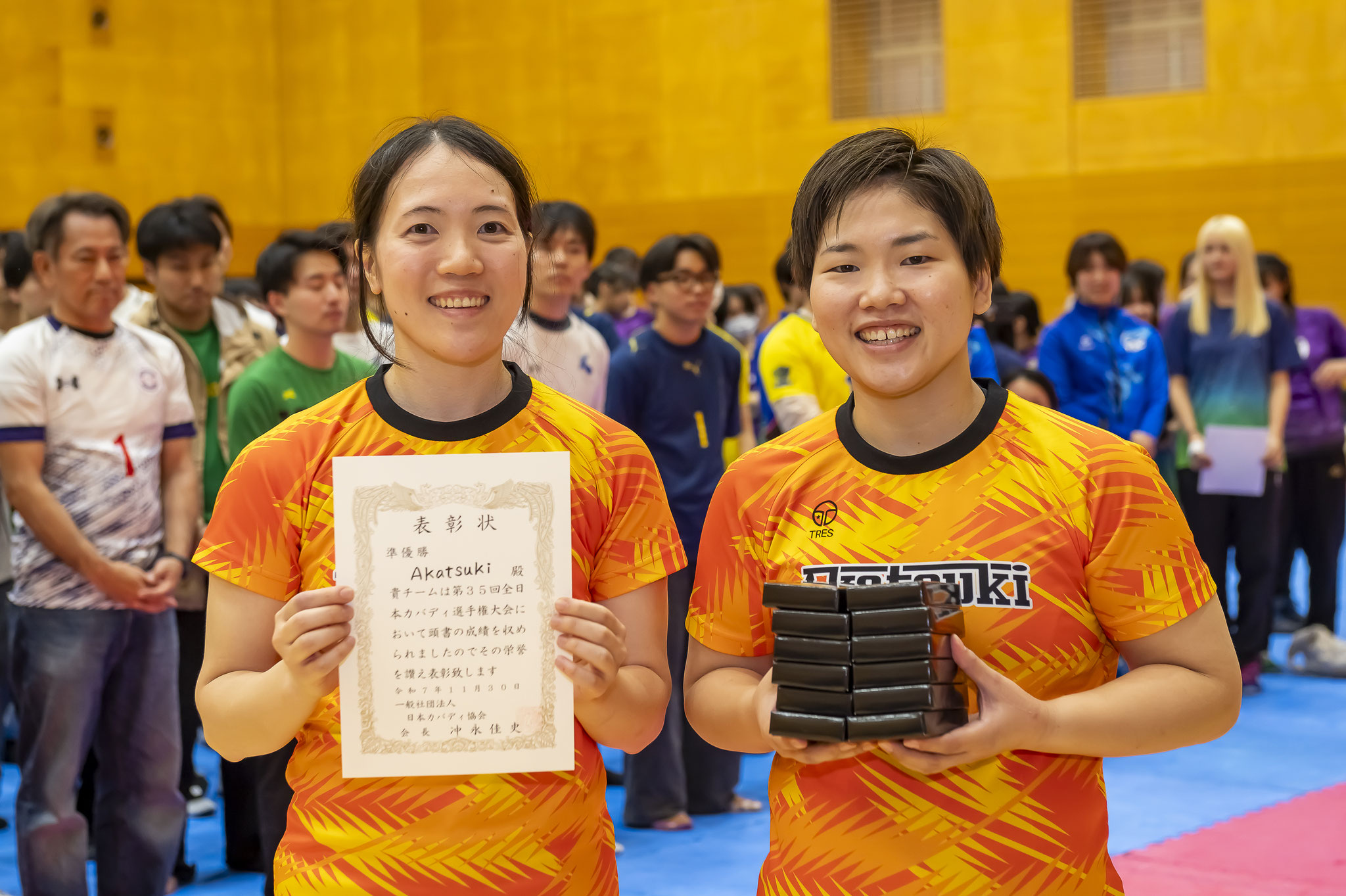 女子の部 準優勝【Akatsuki】