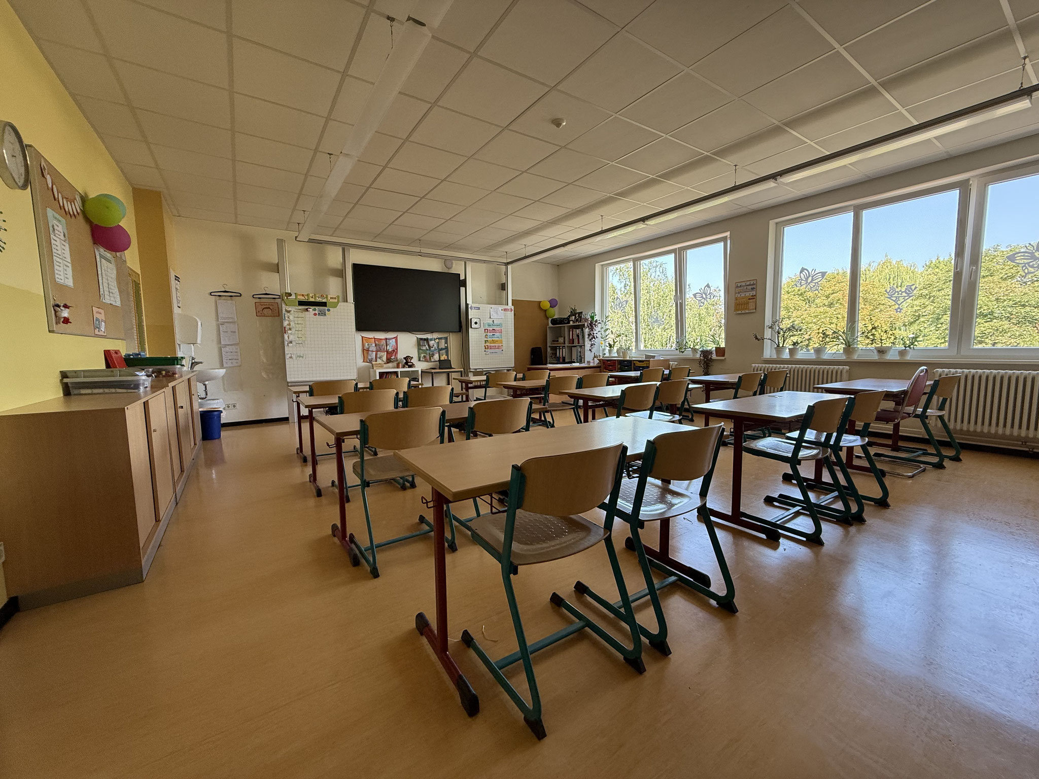 Einer der schönen Klassenräume
