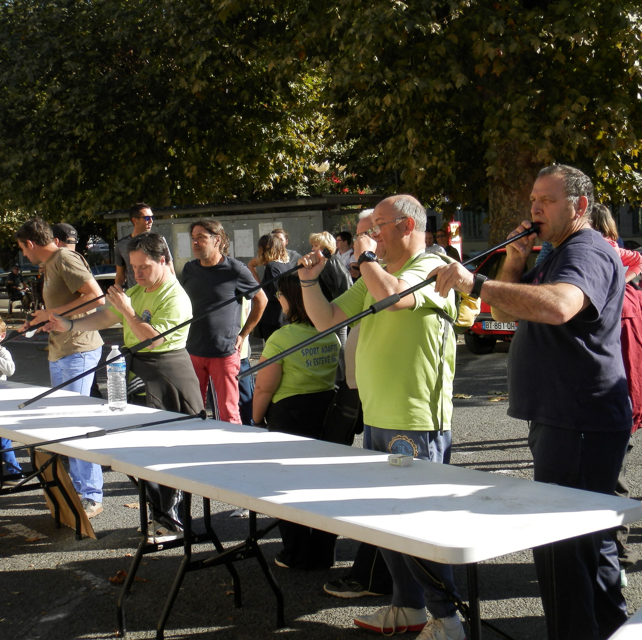 Journée sportive handi-valide à Prats de Mollo, octobre 2017