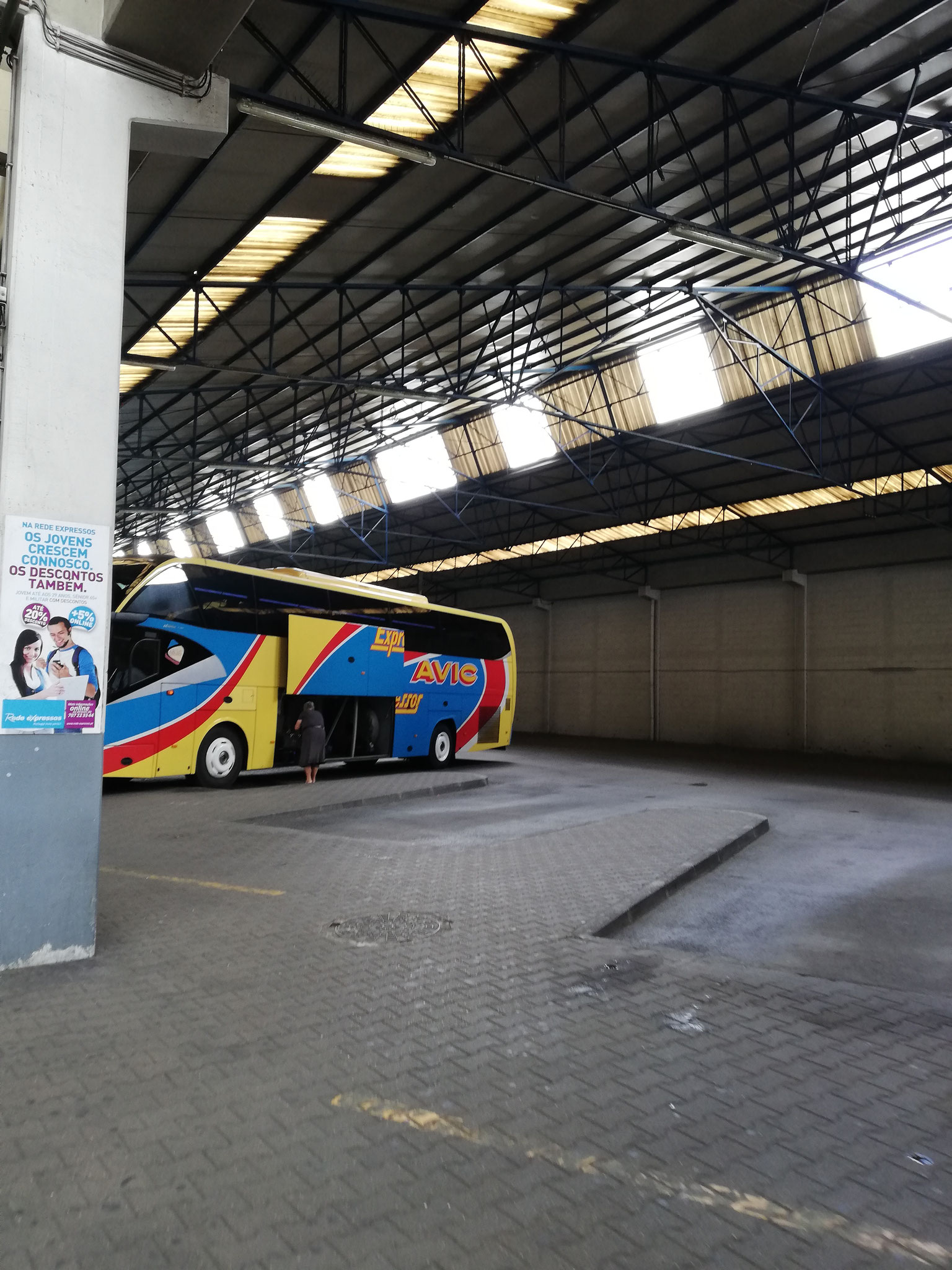 Busbahnhof in Lissabon