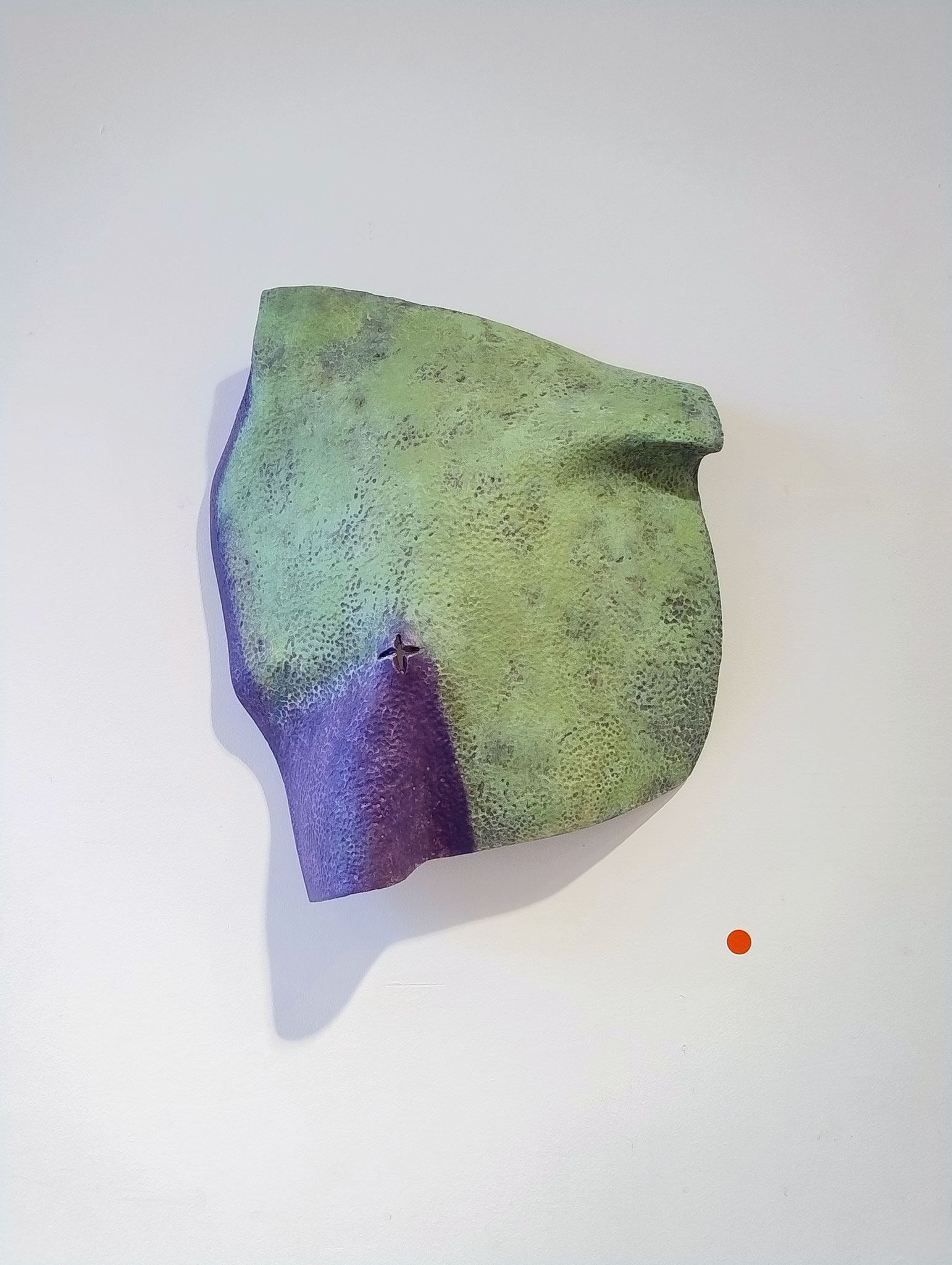 Wall object Green, Steengoed