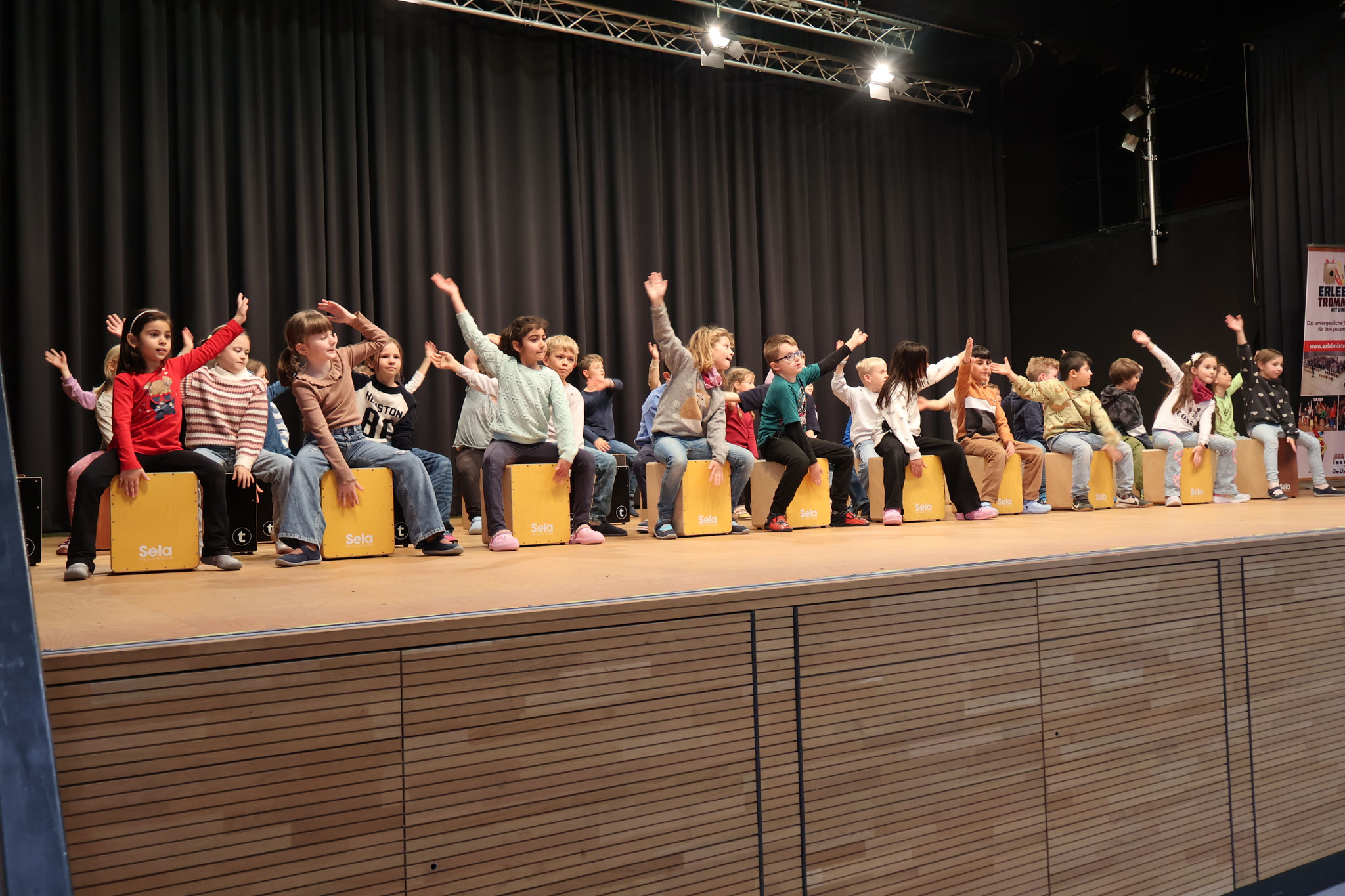 .. und sich zum Rythmus bewegt