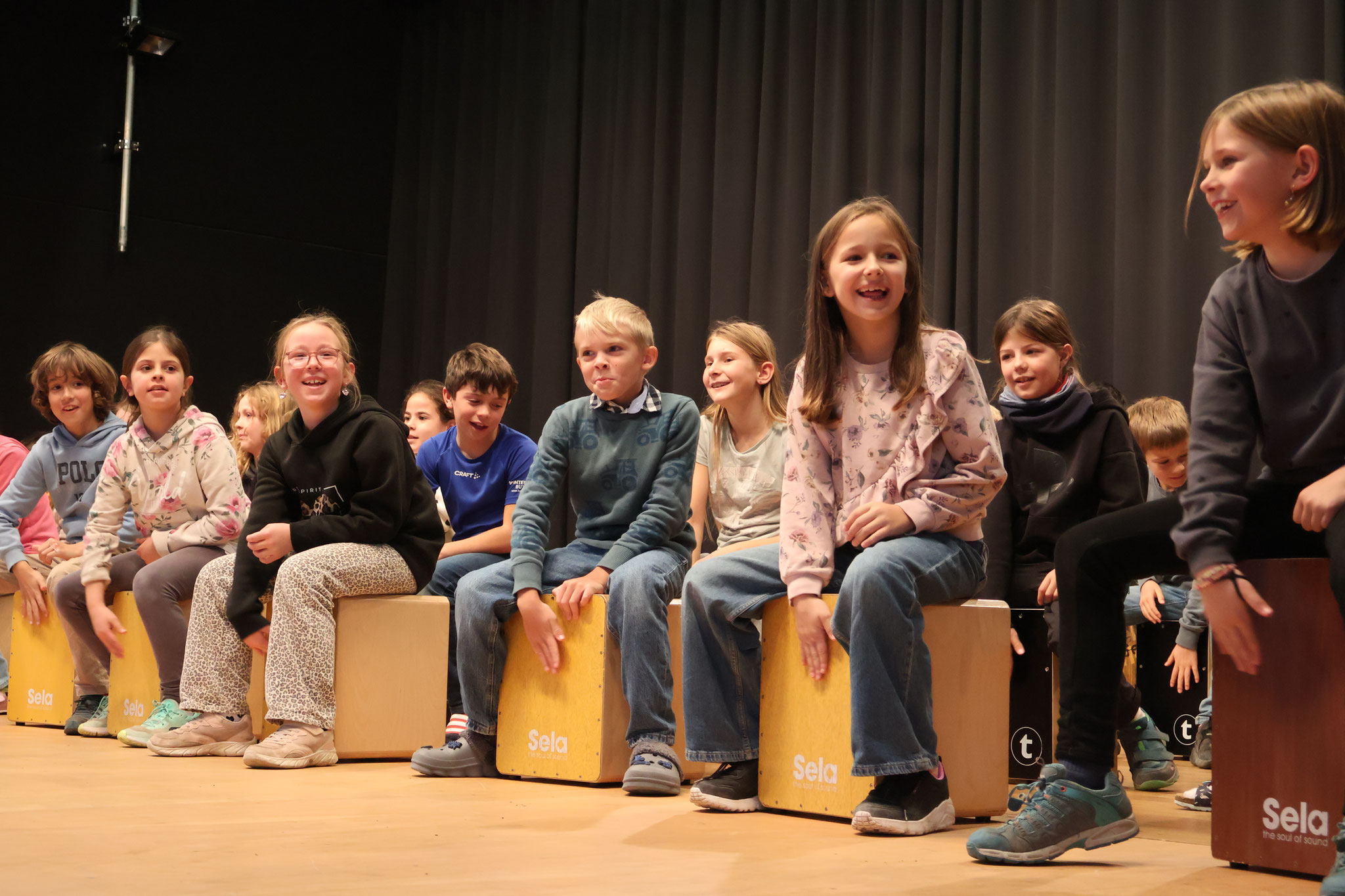 Die Begeisterung bei allen war groß