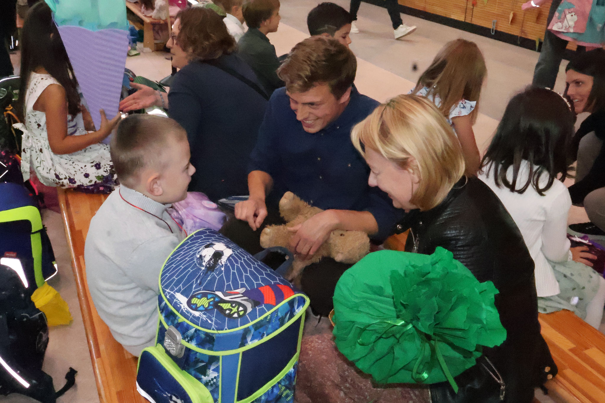 Im Gespräch mit dem Klassenlehrer