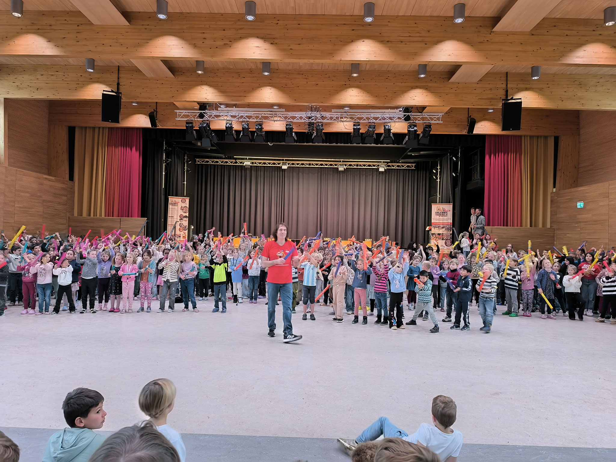 Finalfoto mit dem Boomwhackers