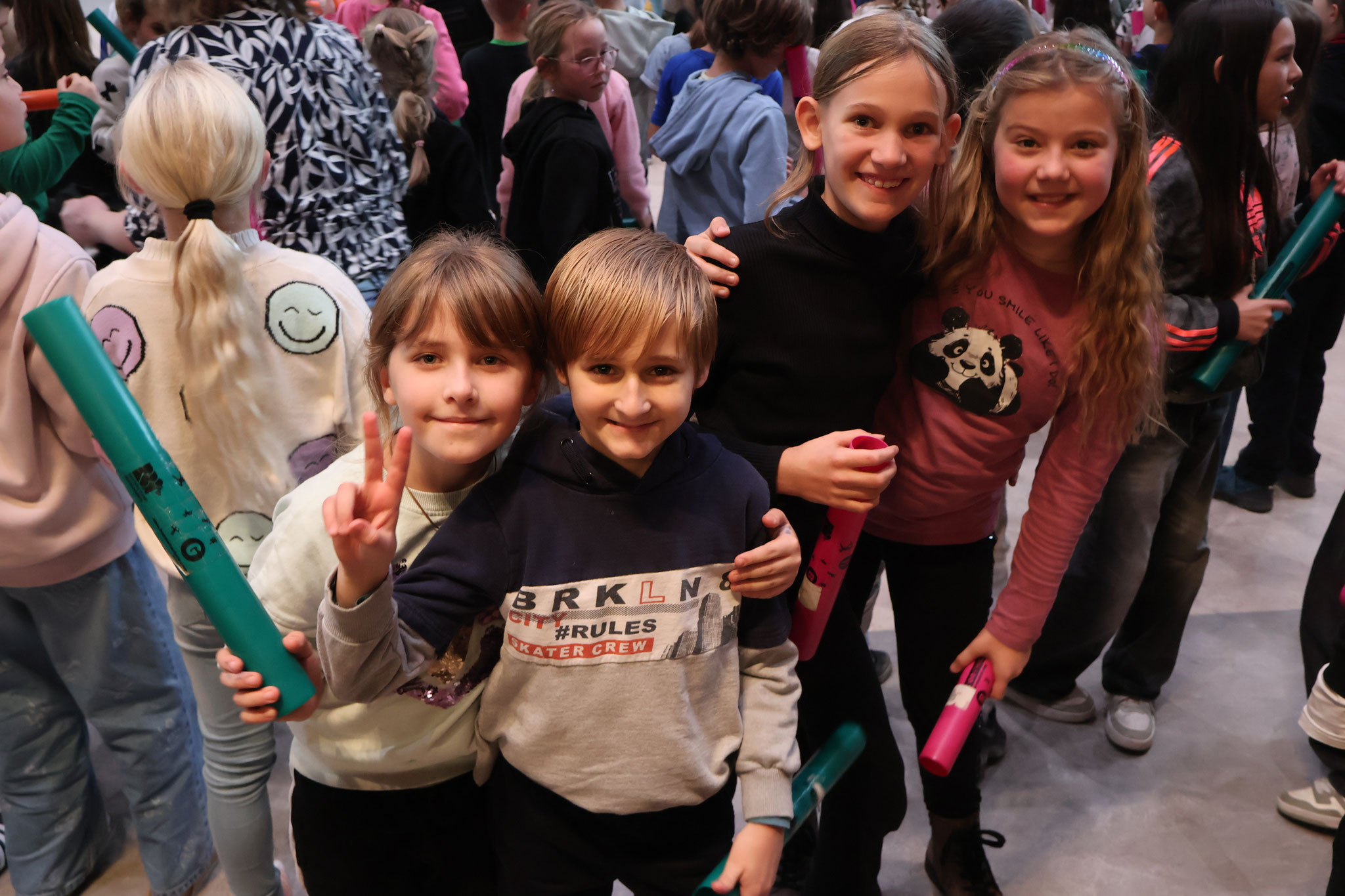 Aufstellung zum Finale