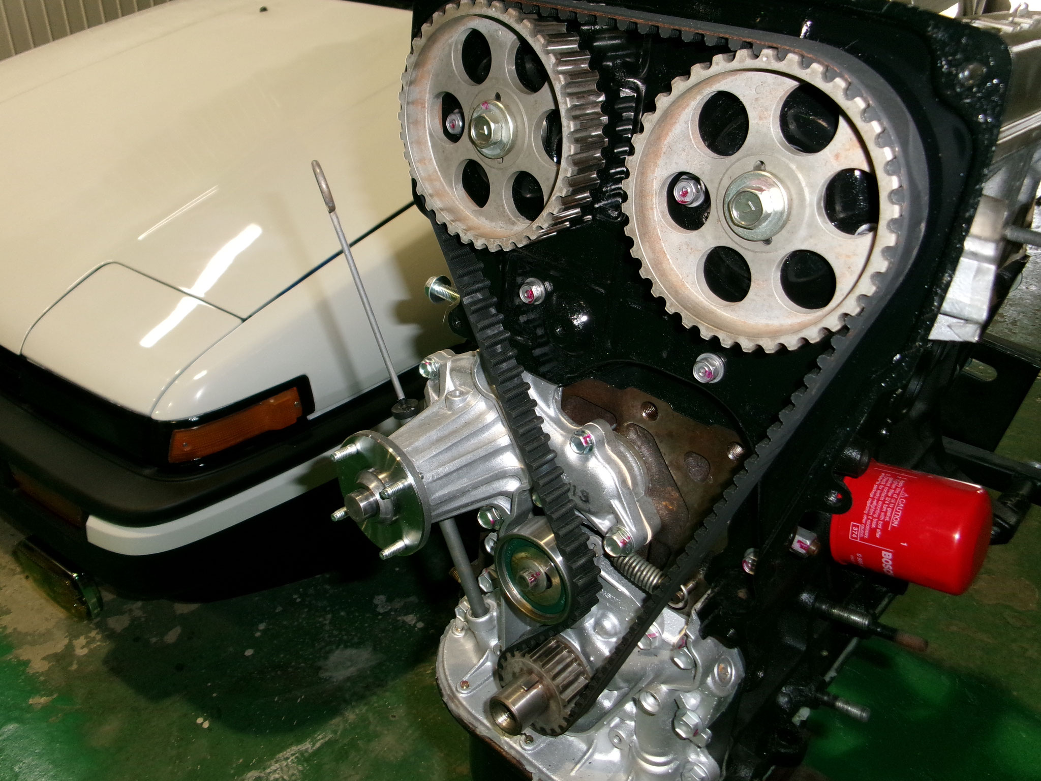 AE86 ４AG １６V リビルトエンジン