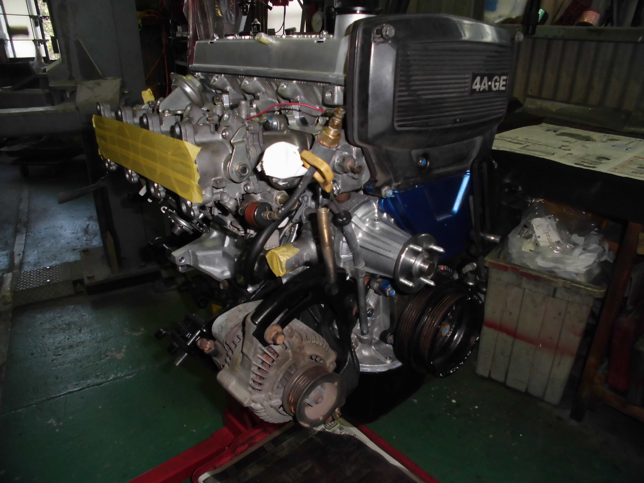 ＡＥ８６　４連スロットル