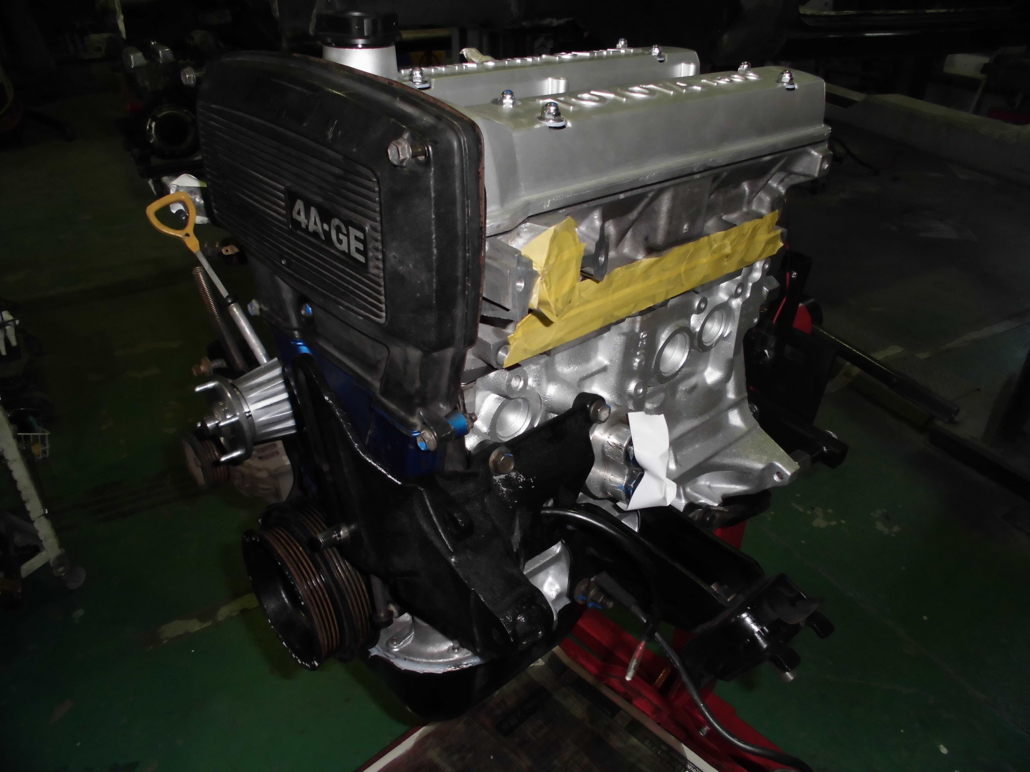 ４ＡＧ　エンジンオーバーホール