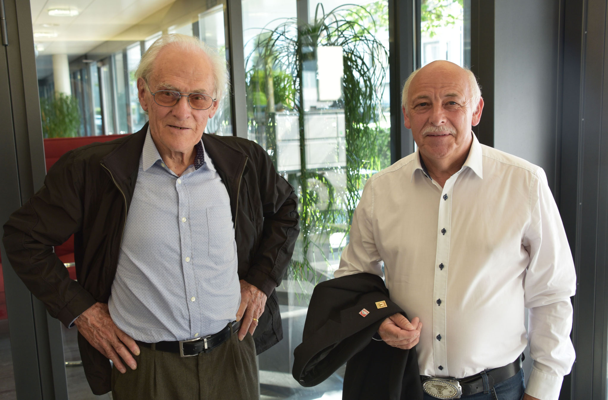 Franz Trachsel und Alois Furrer.