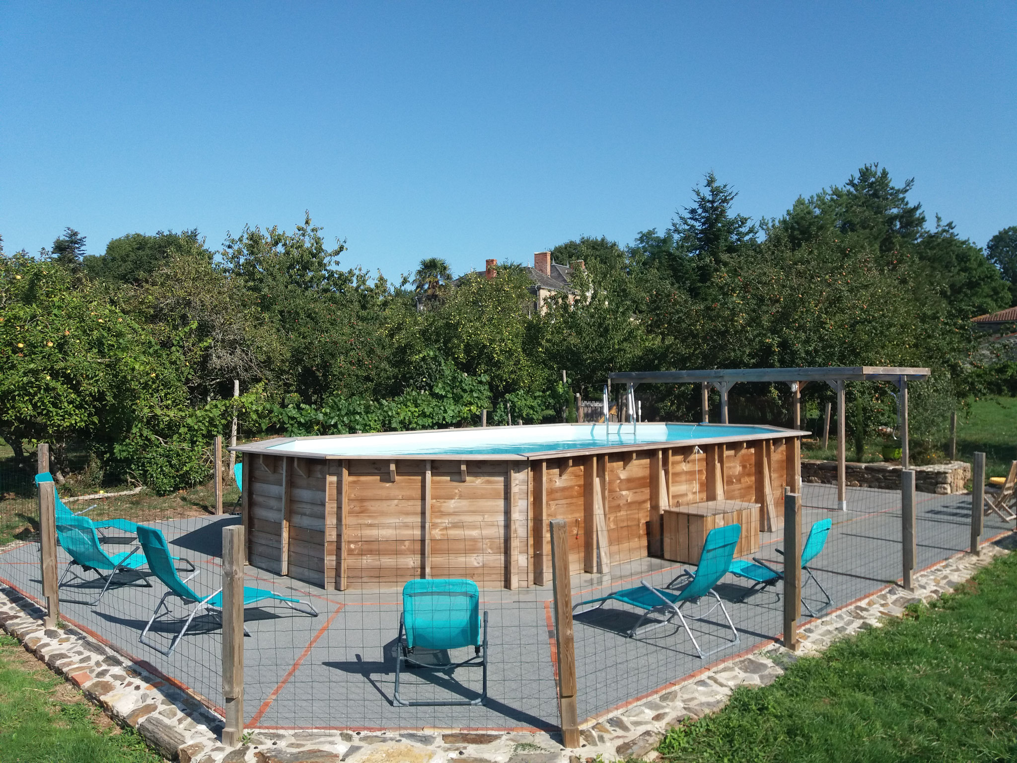 Piscine commune 