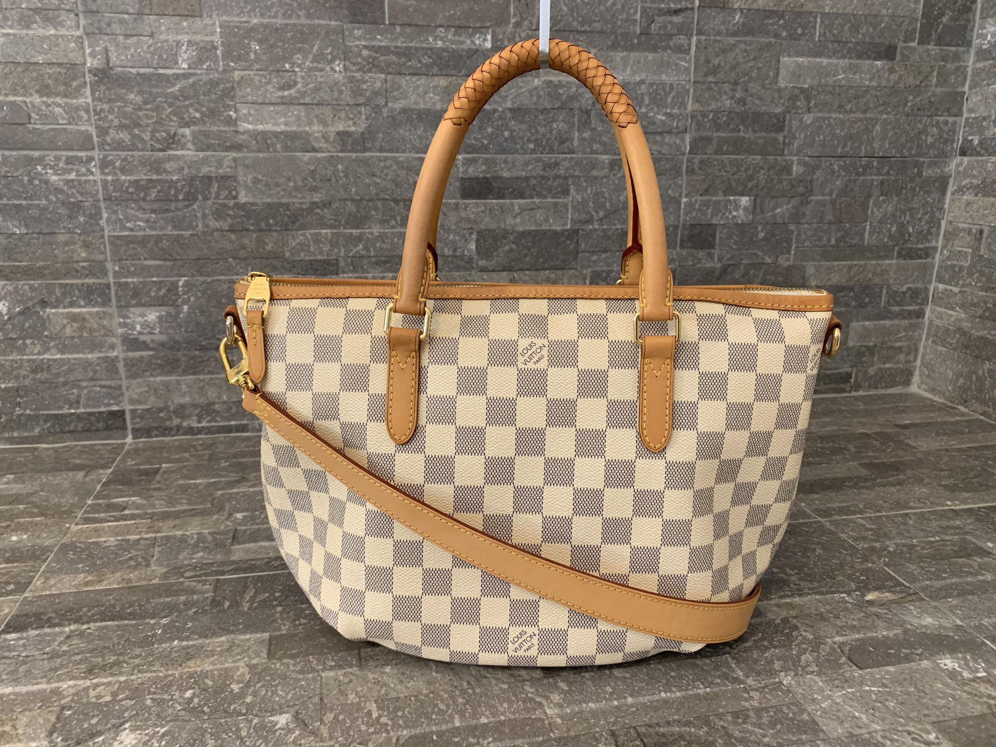 Louis Vuitton Damier Azur Riviera PM Ankauf Verkauf Second Hand Designertaschen und Accessoires