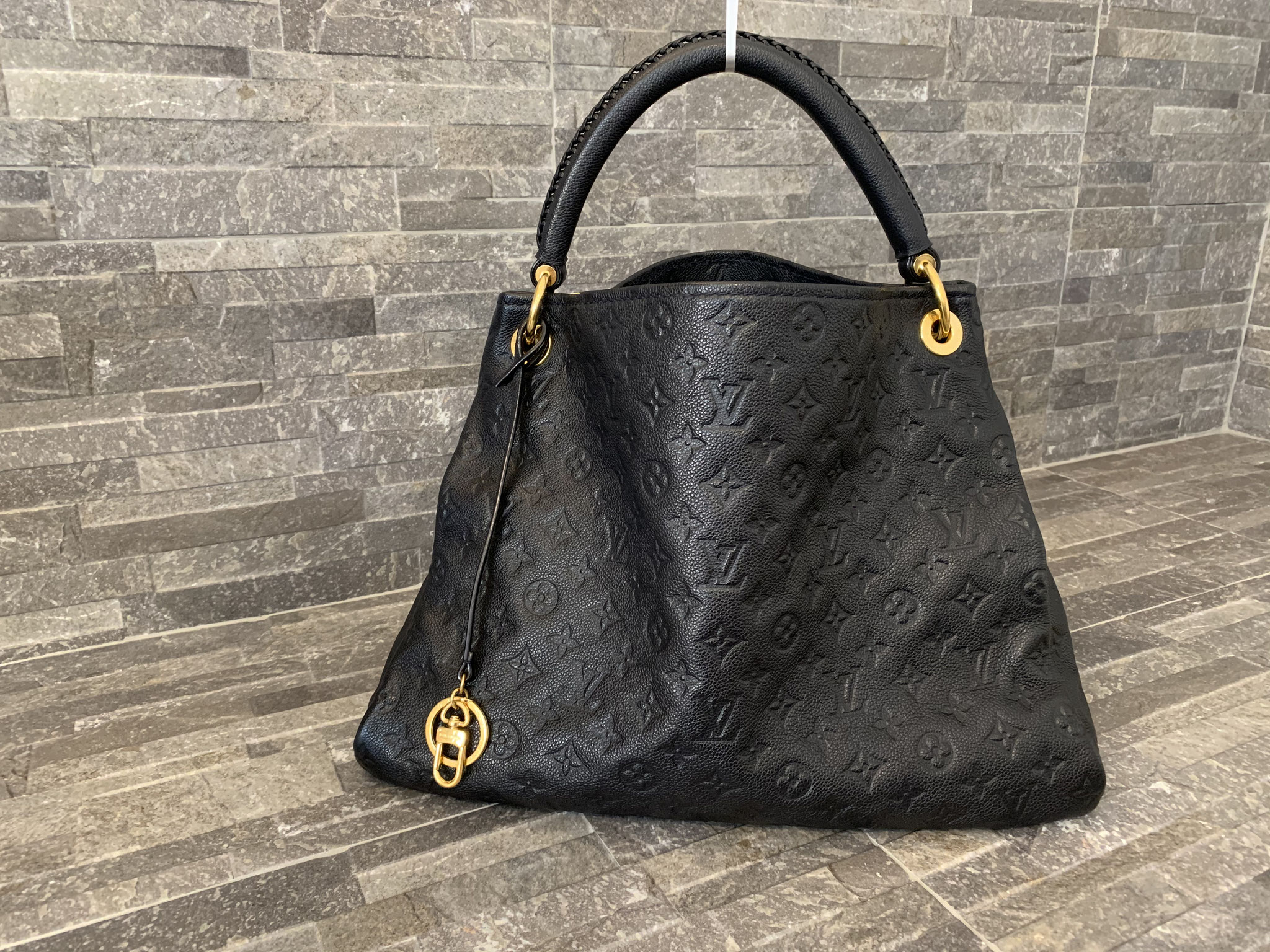 Louis Vuitton Monogram Empreinte Artsy MM in Infini Ankauf Verkauf Second Hand Designertaschen und Accessoires