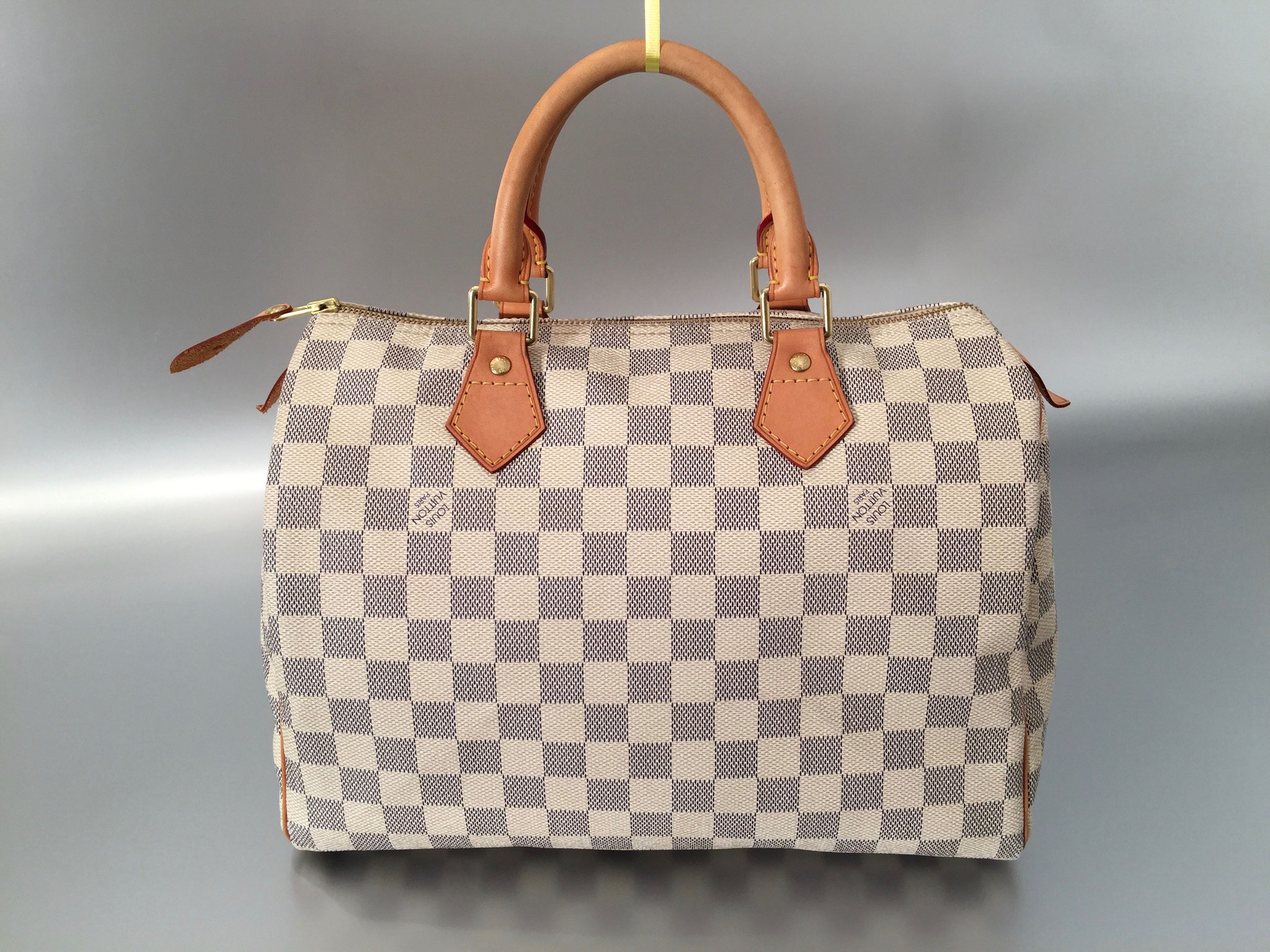 Louis Vuitton Damier Azur Speedy 30 Ankauf Verkauf Second Hand Designertaschen und Accessoires