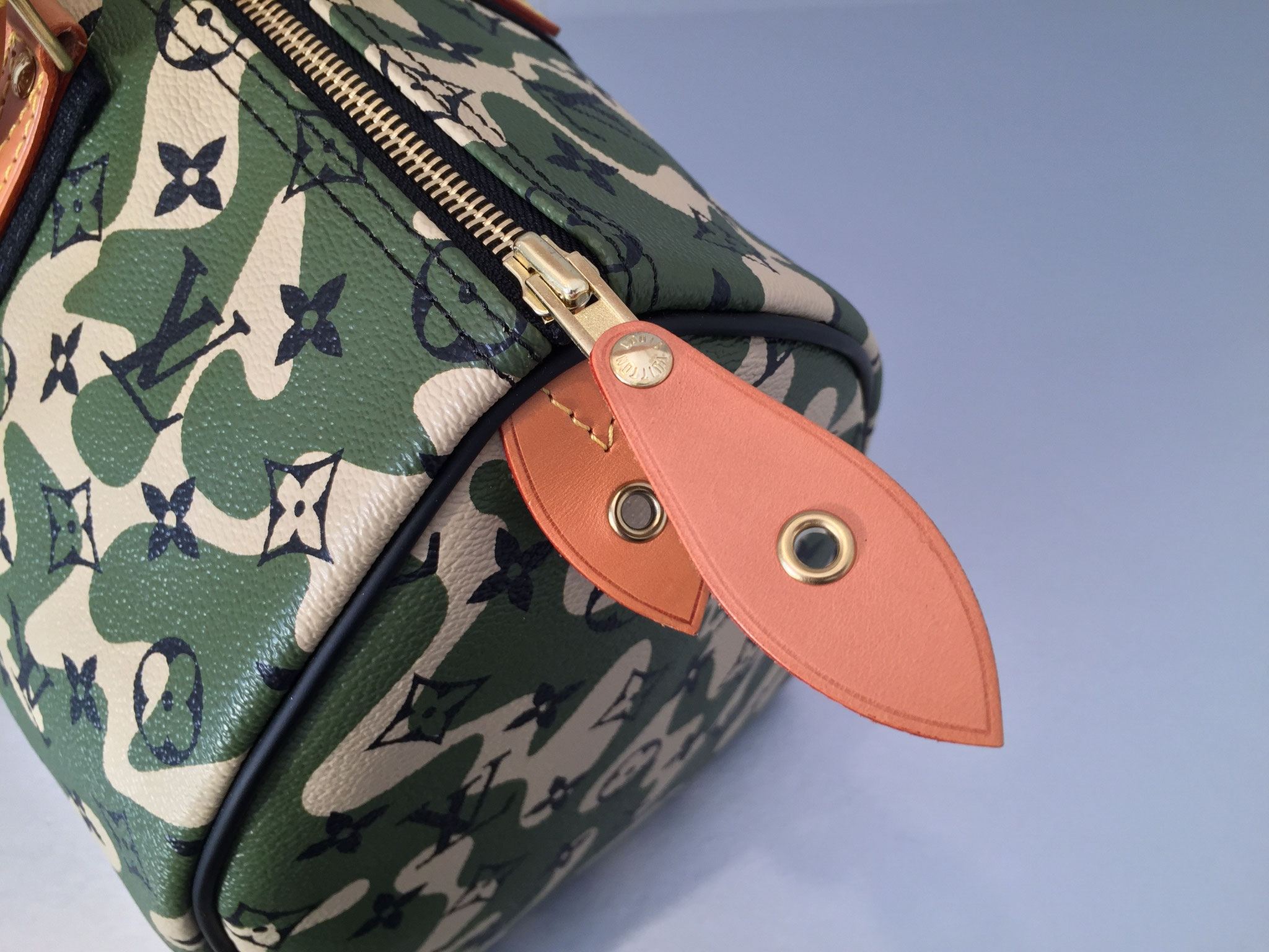 Louis Vuitton Monogramouflage Speedy 35 Ankauf Verkauf Second Hand Designertaschen und Accessoires