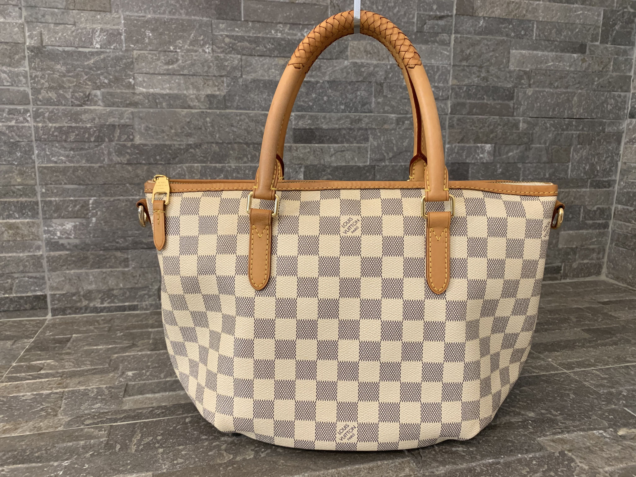 Louis Vuitton Damier Azur Riviera PM Ankauf Verkauf Second Hand Designertaschen und Accessoires