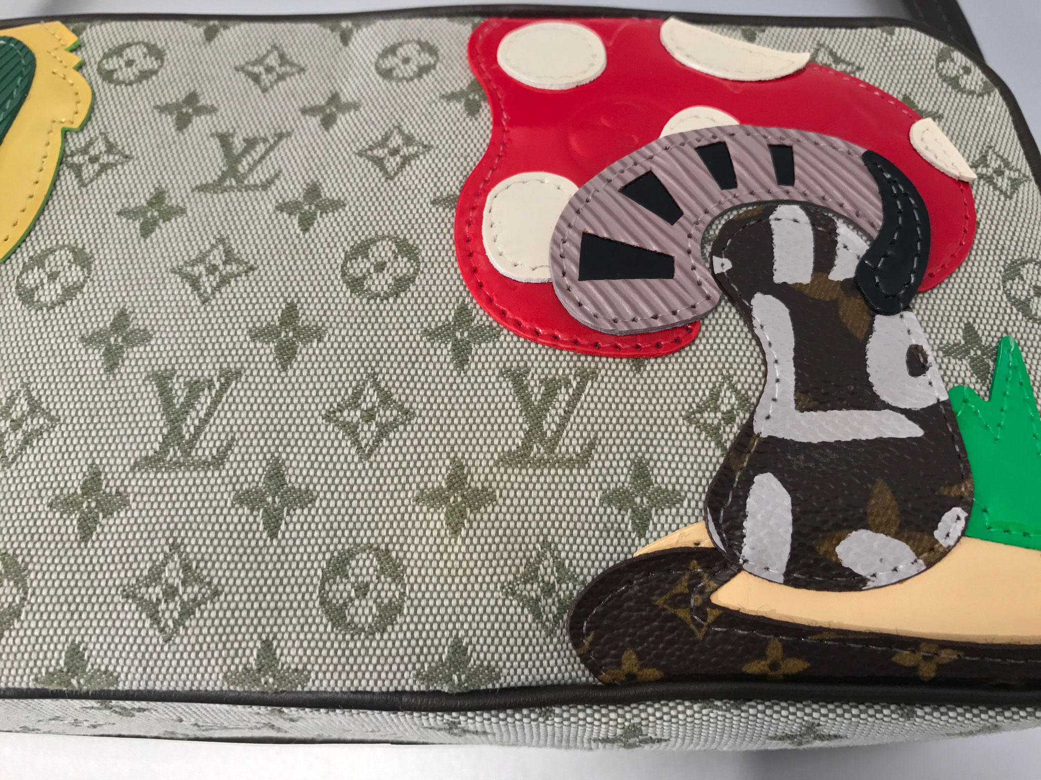 LOUIS VUITTON MINI MONOGRAM 'CONTE DE FÉES' MUSHROOM POCHETTE