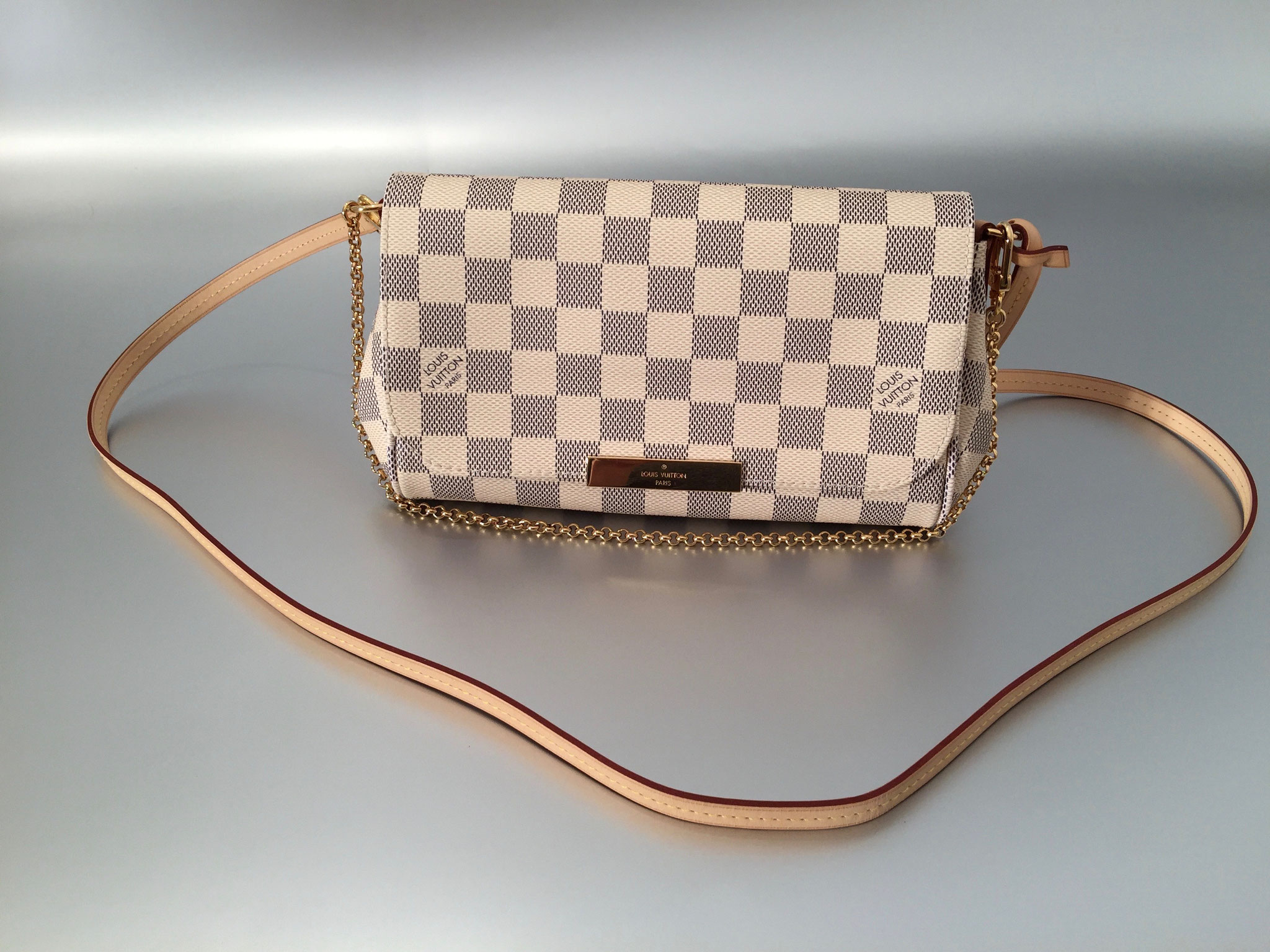 PRELOVED Louis Vuitton Damier Azur Favorite PM Bag SD3165 061223 –  KimmieBBags LLC