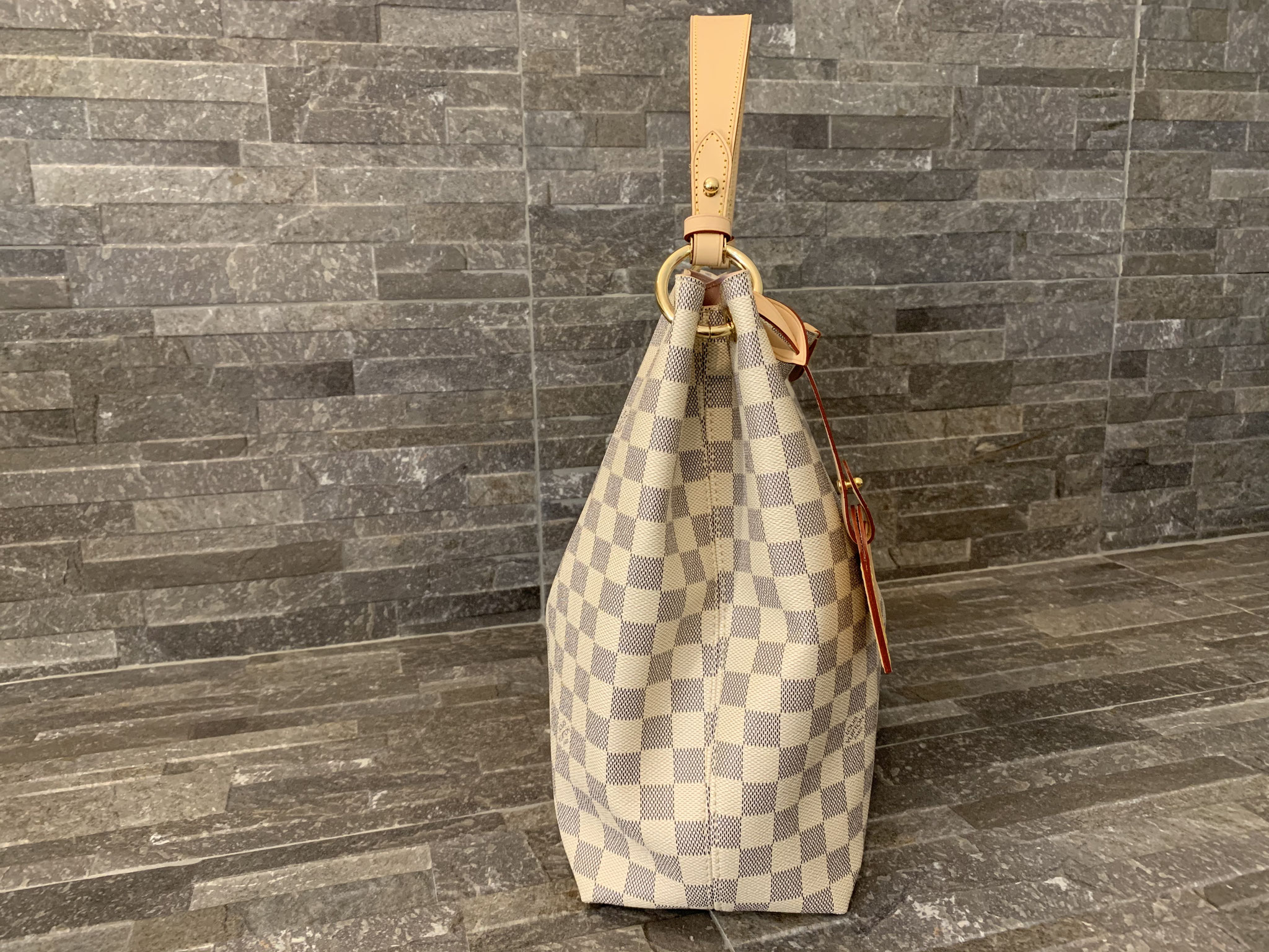 Damier azur graceful mm sale