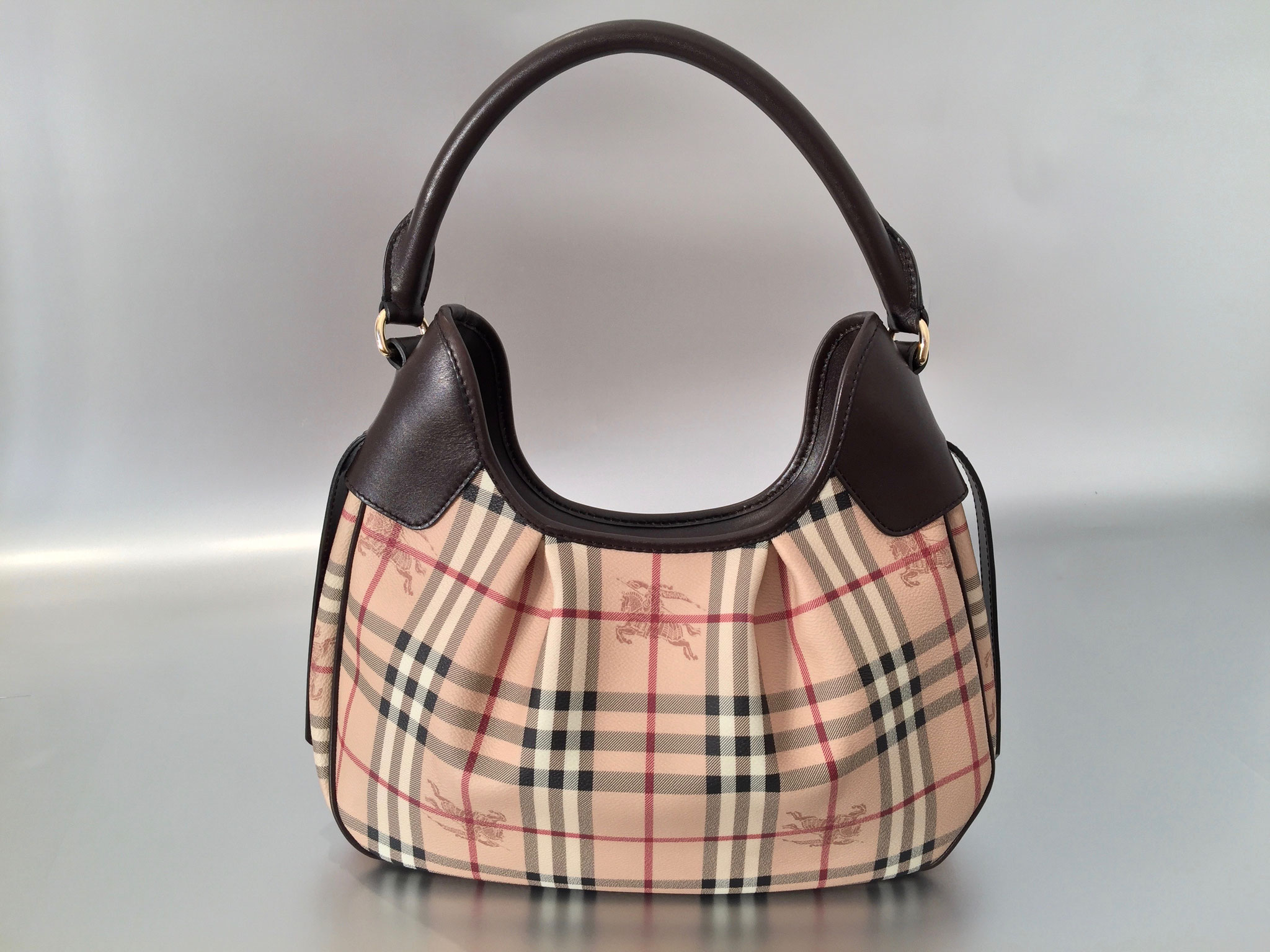 Burberry haymarket satchel clearance