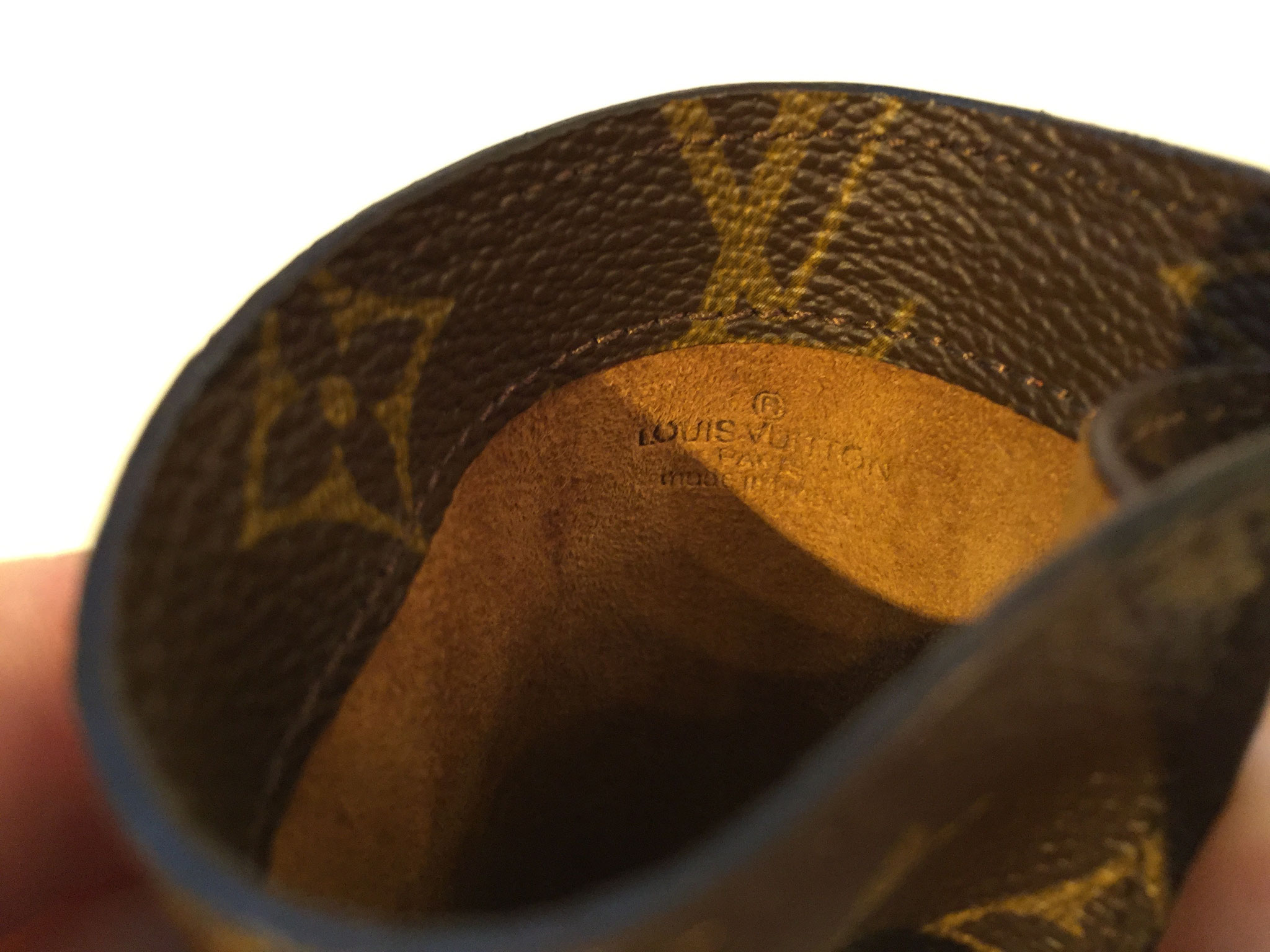 Original Louis Vuitton Brillenetui Etui Lunettes MM Gebraucht in