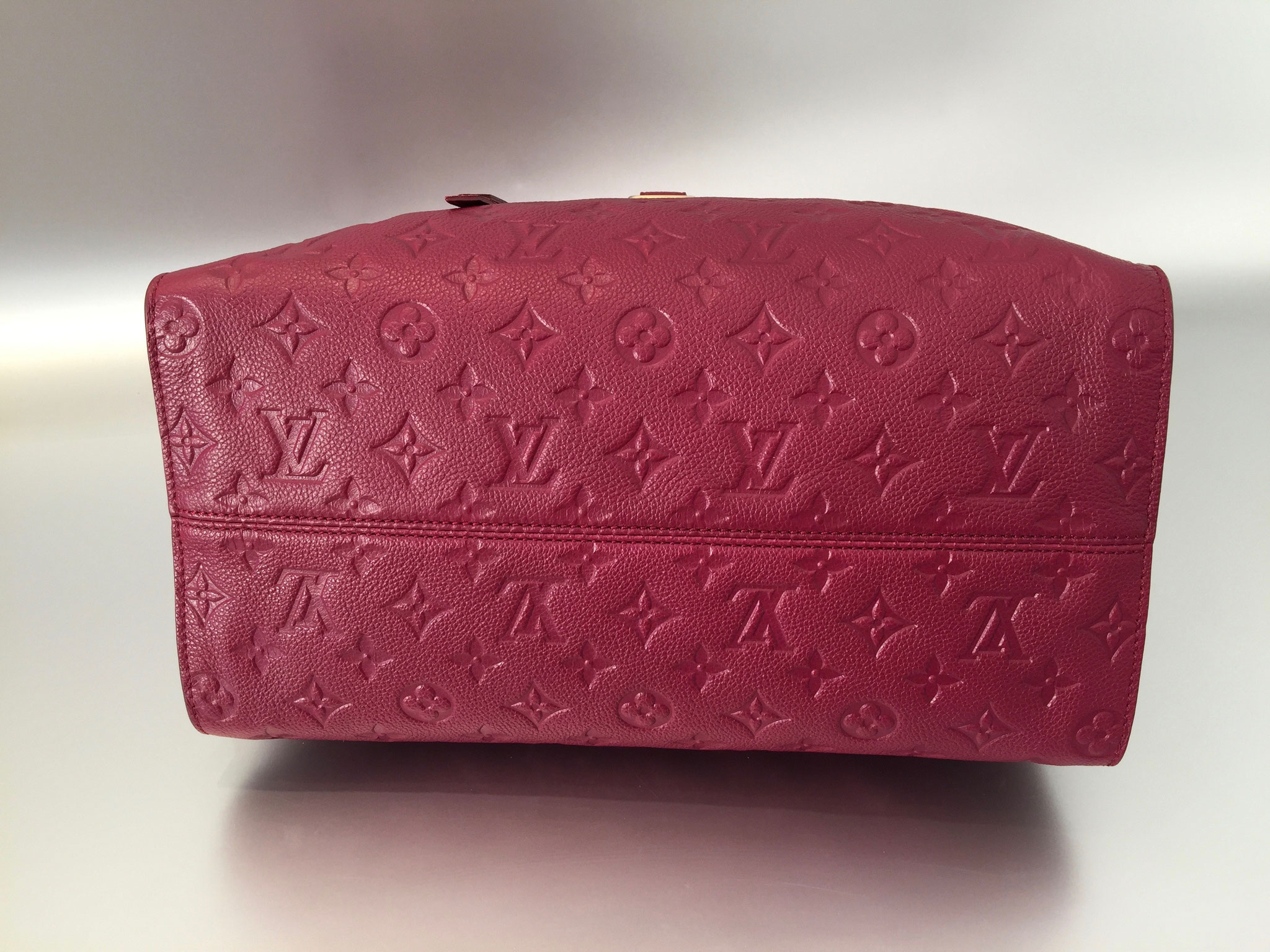 Louis Vuitton Aurore Monogram Empreinte Leather Lumineuse PM Bag