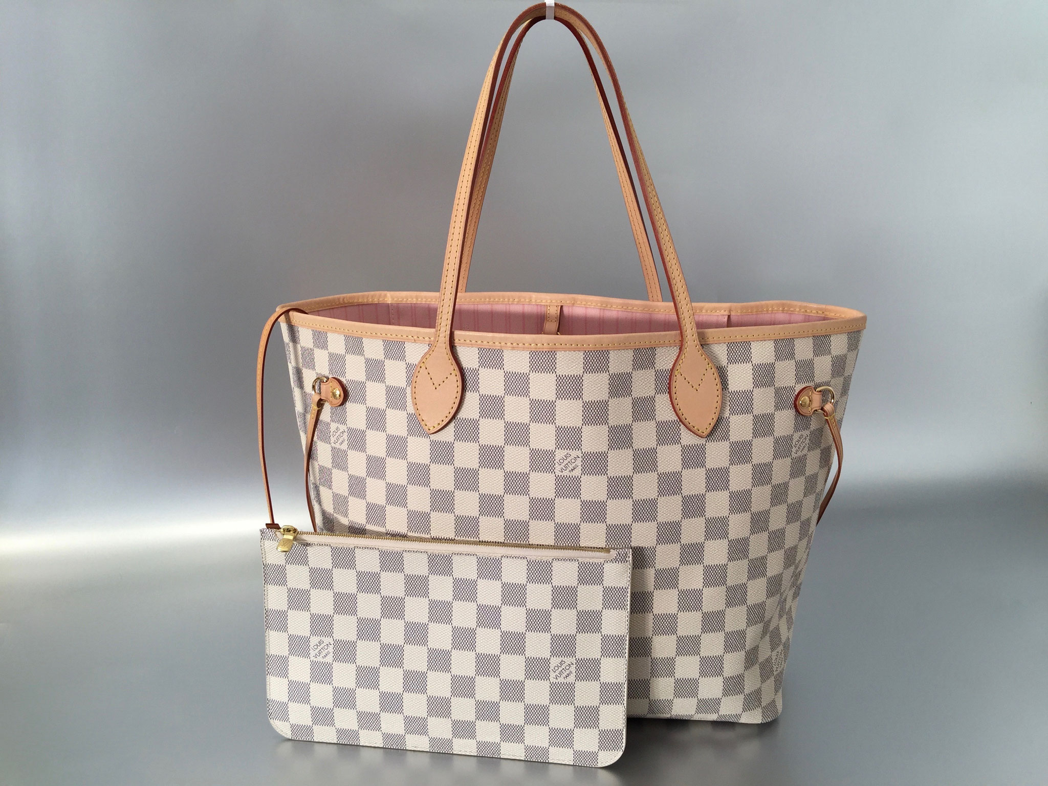 Louis vuitton neverfull mm rosa 2025