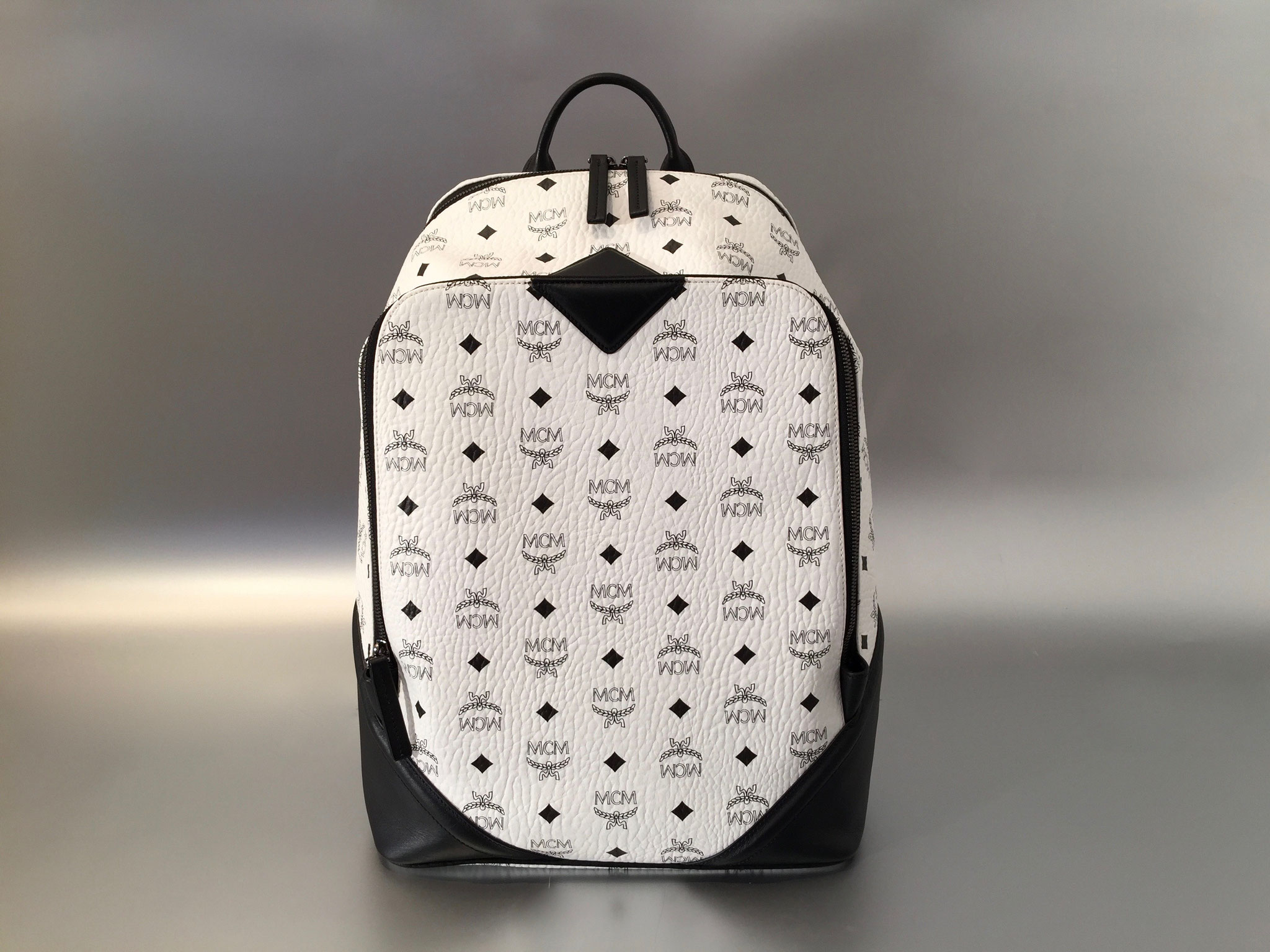 Mcm duke visetos backpack on sale