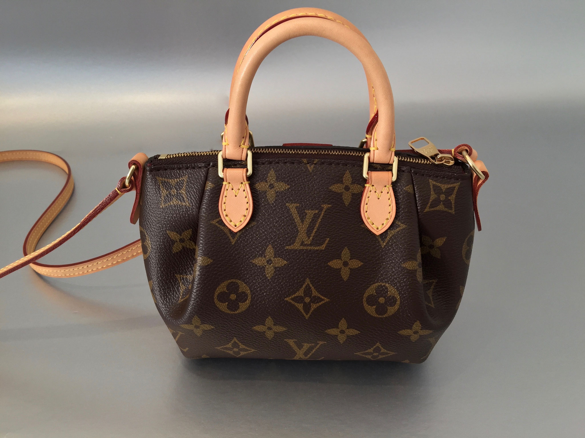 Louis Vuitton Monogram Canvas Nano Turenne Ankauf Verkauf Second Hand Designertaschen und Accessoires