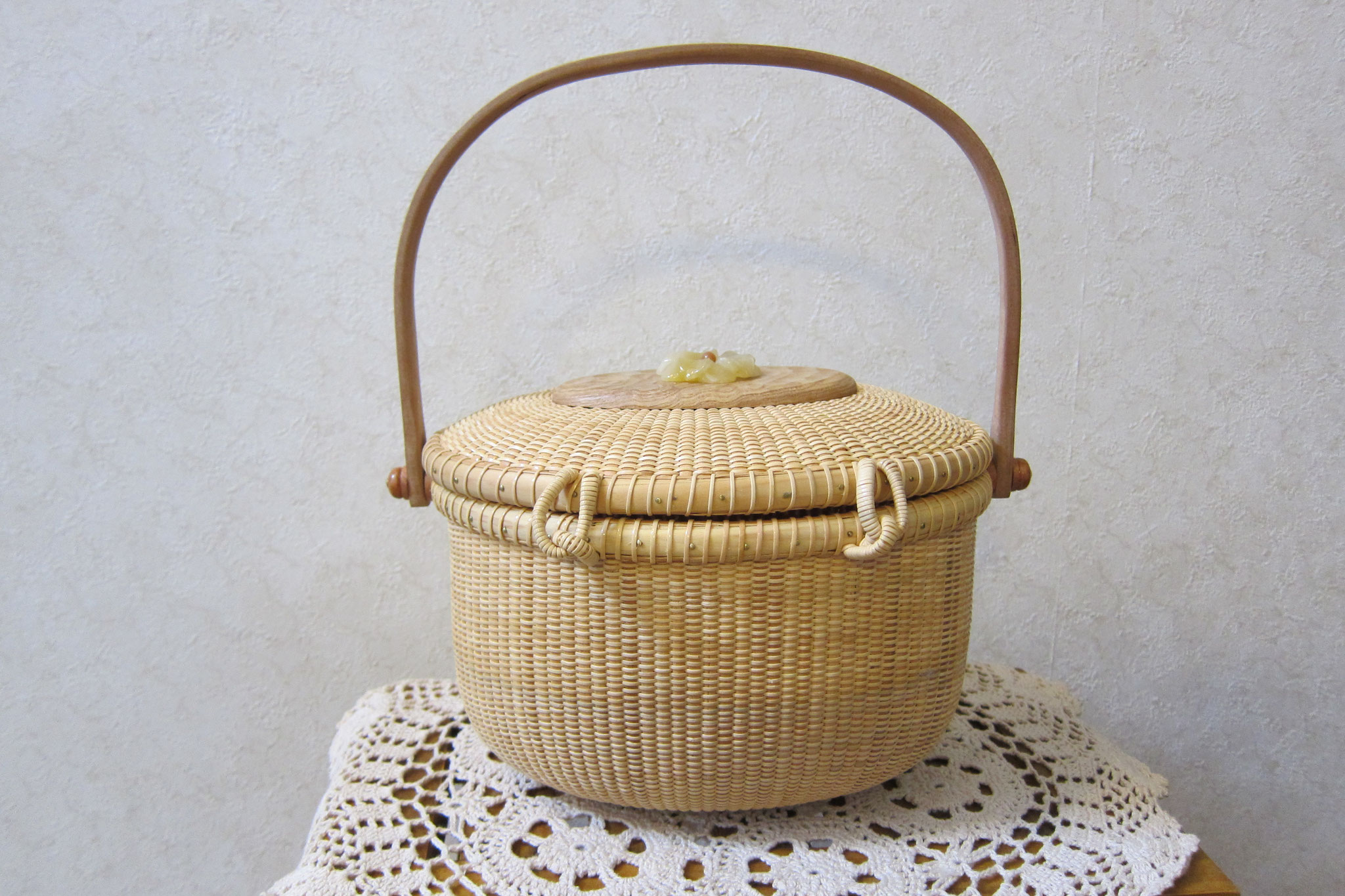 ナンタケットバスケット 9インチ トート パース ナンタケット