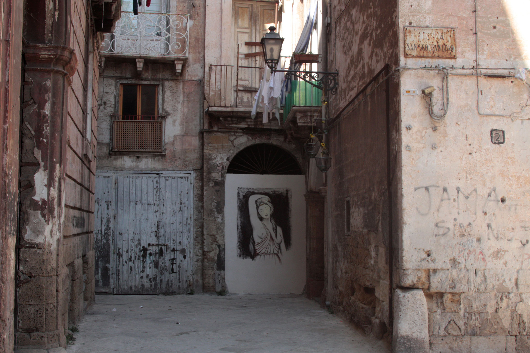 Streetart in Taranto - Das Meer und Apulien