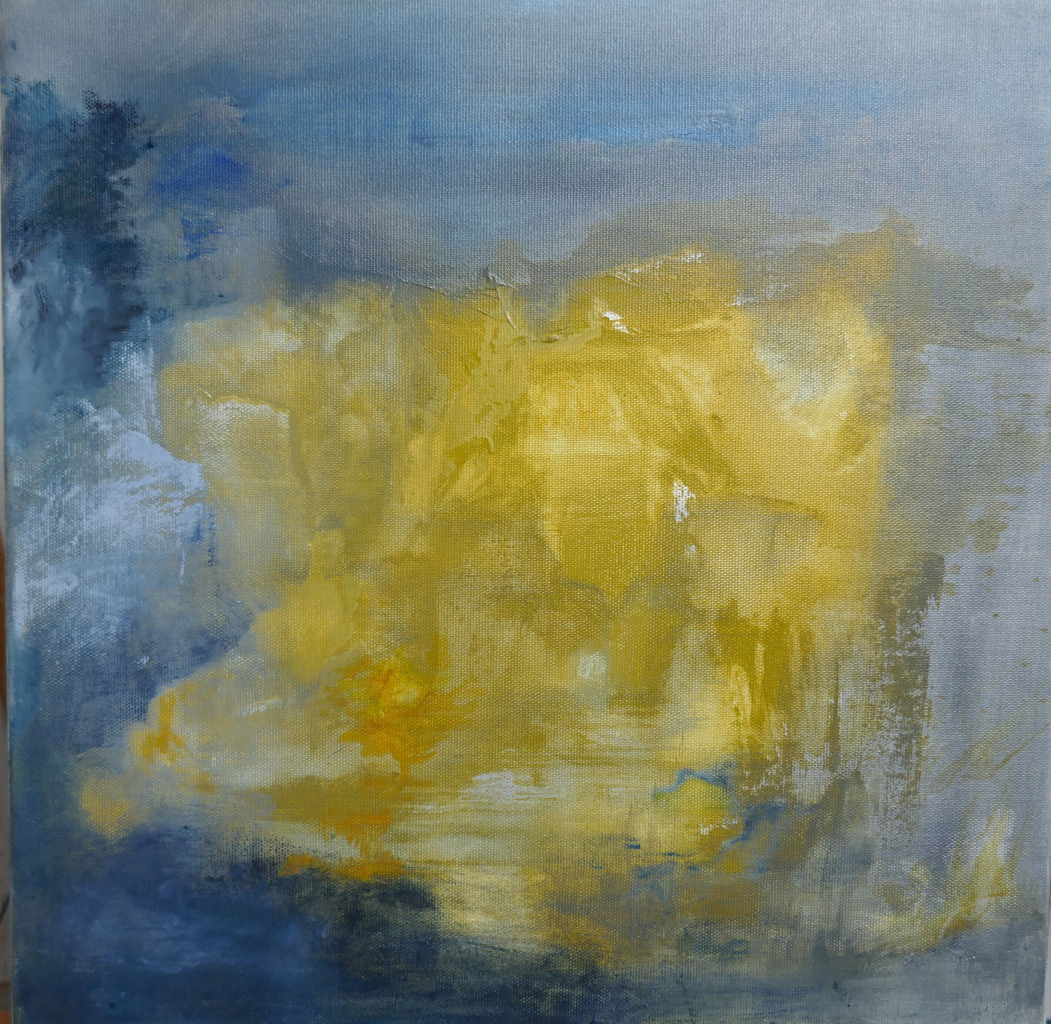 N°20 : 40 X 40 cm : huile sur toile