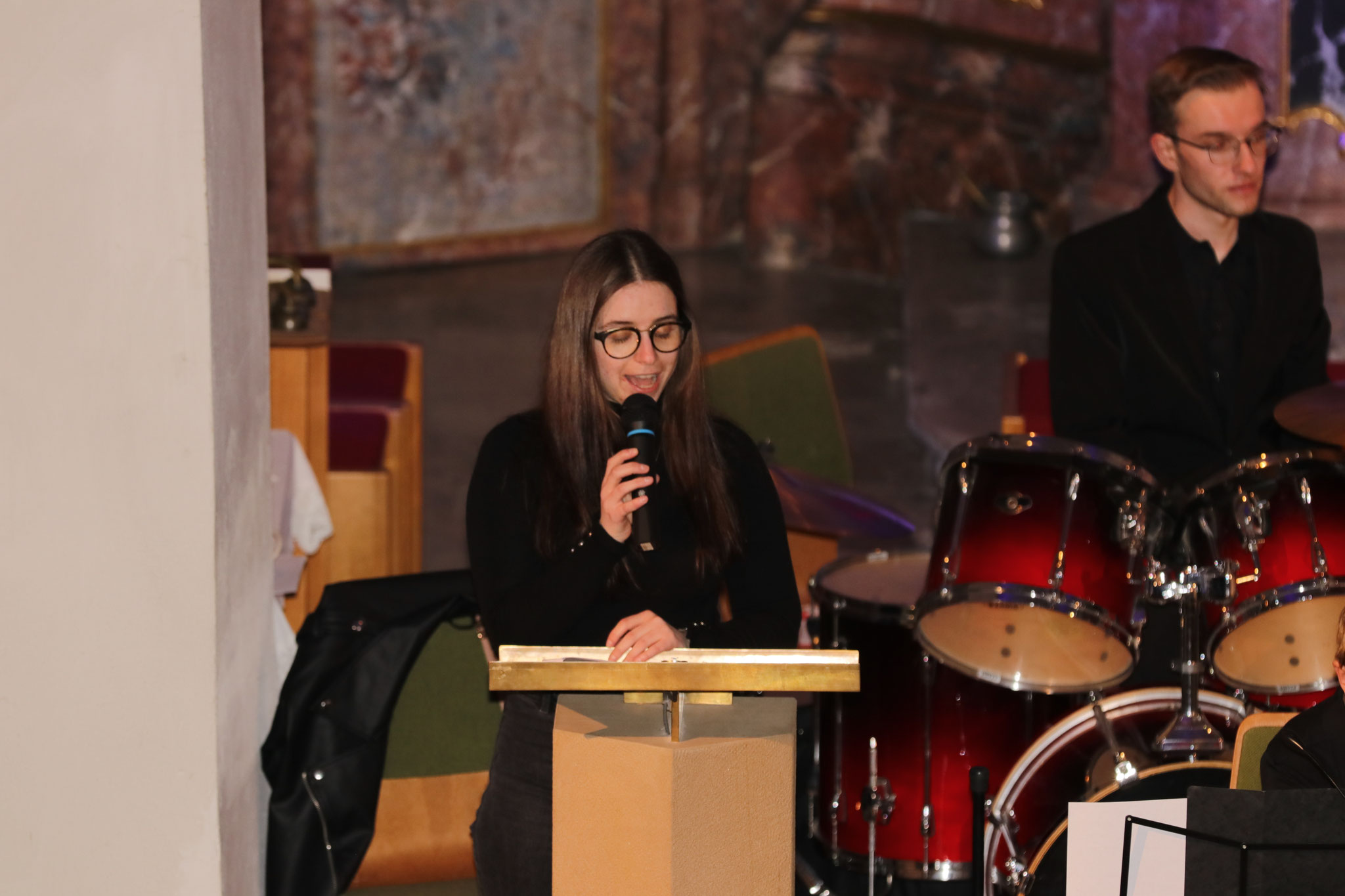 Svenja Ehmann führte durch das Programm.