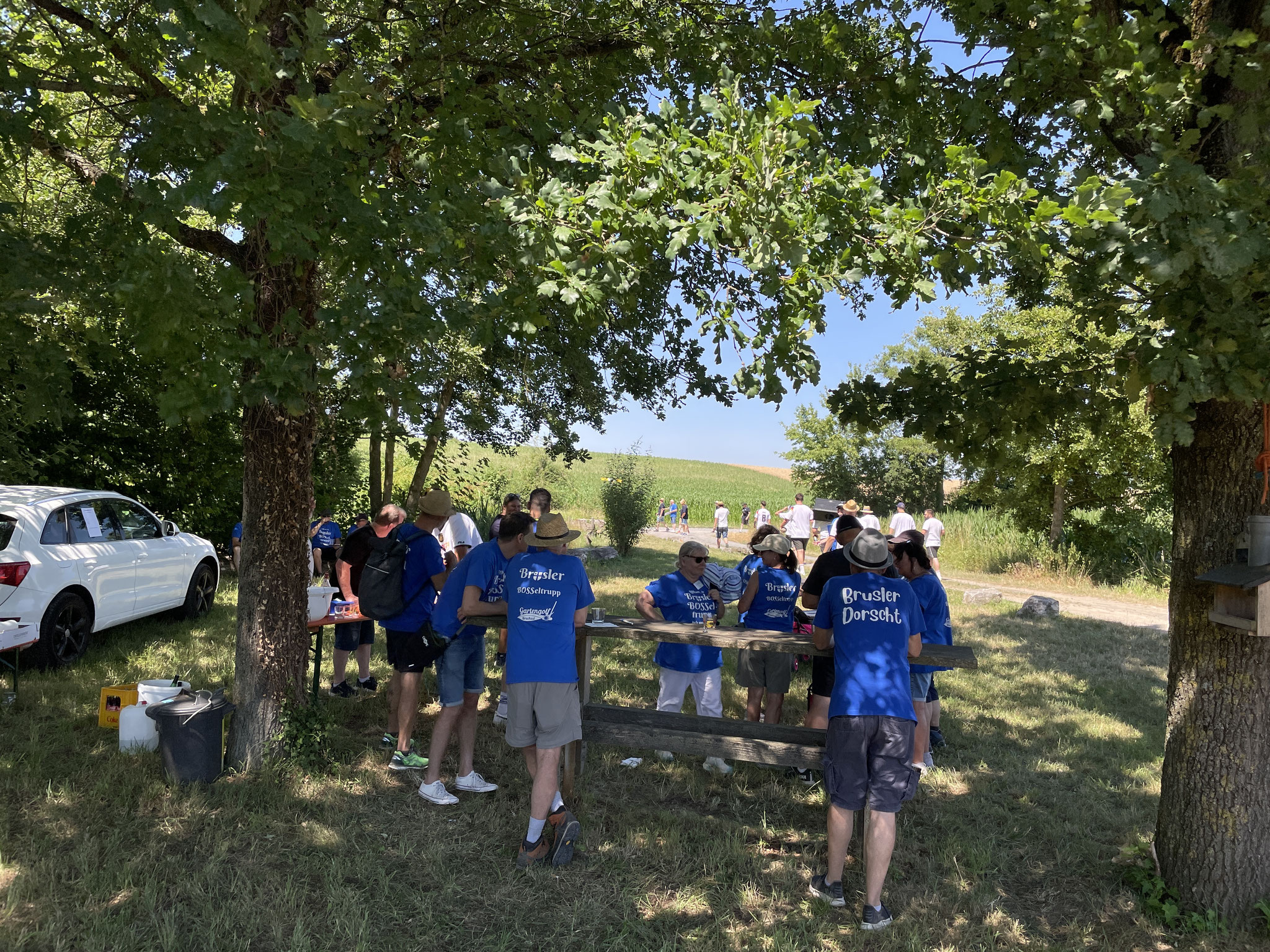 Stärkung am Seestand