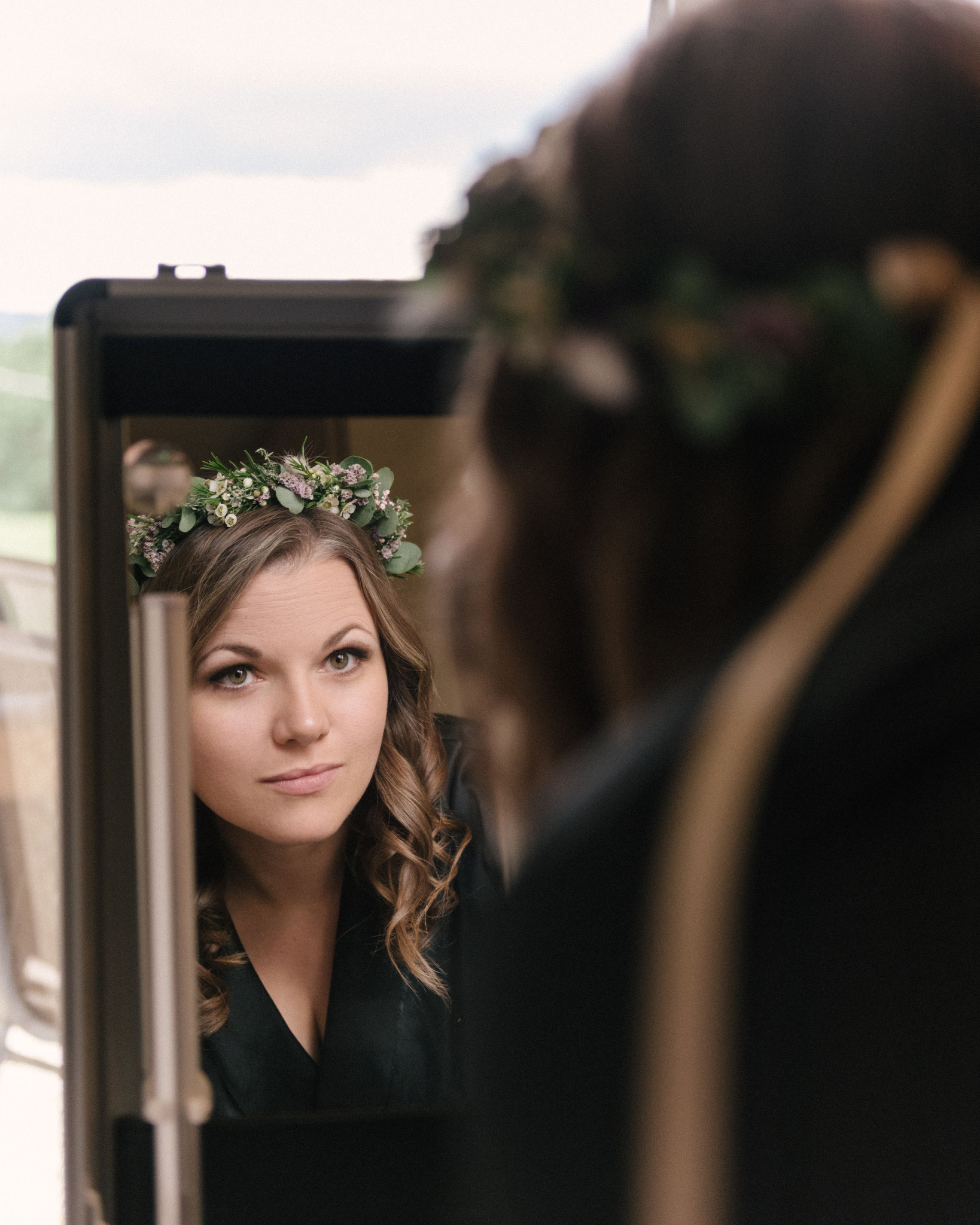 Braut Brautstyling Makeup - Mariposa Styling mit Stil Hochzeitsstyling Wien und Umgebung ©Chiara Milo