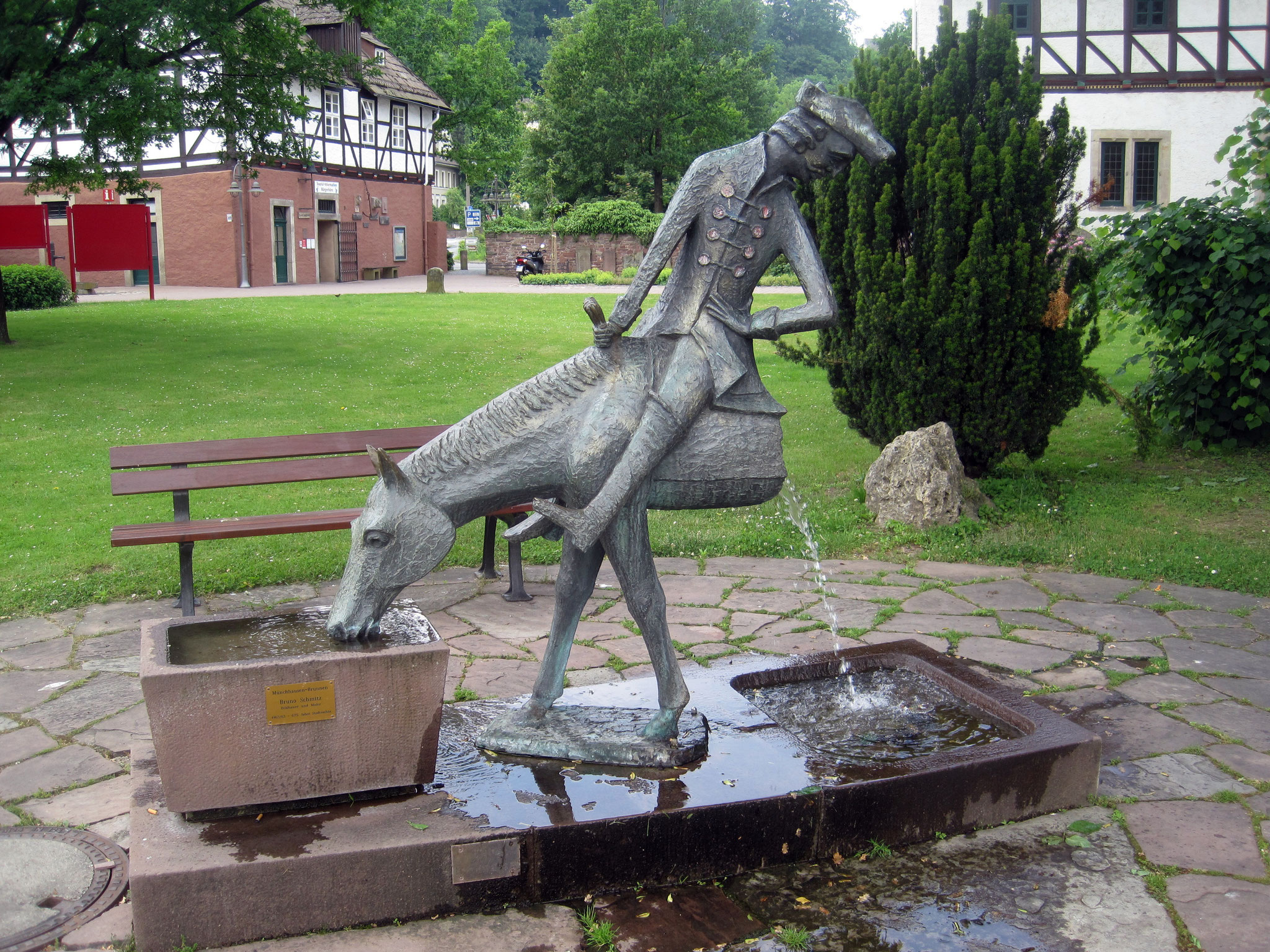 Münchhausen-Brunnen in Bodenwerder