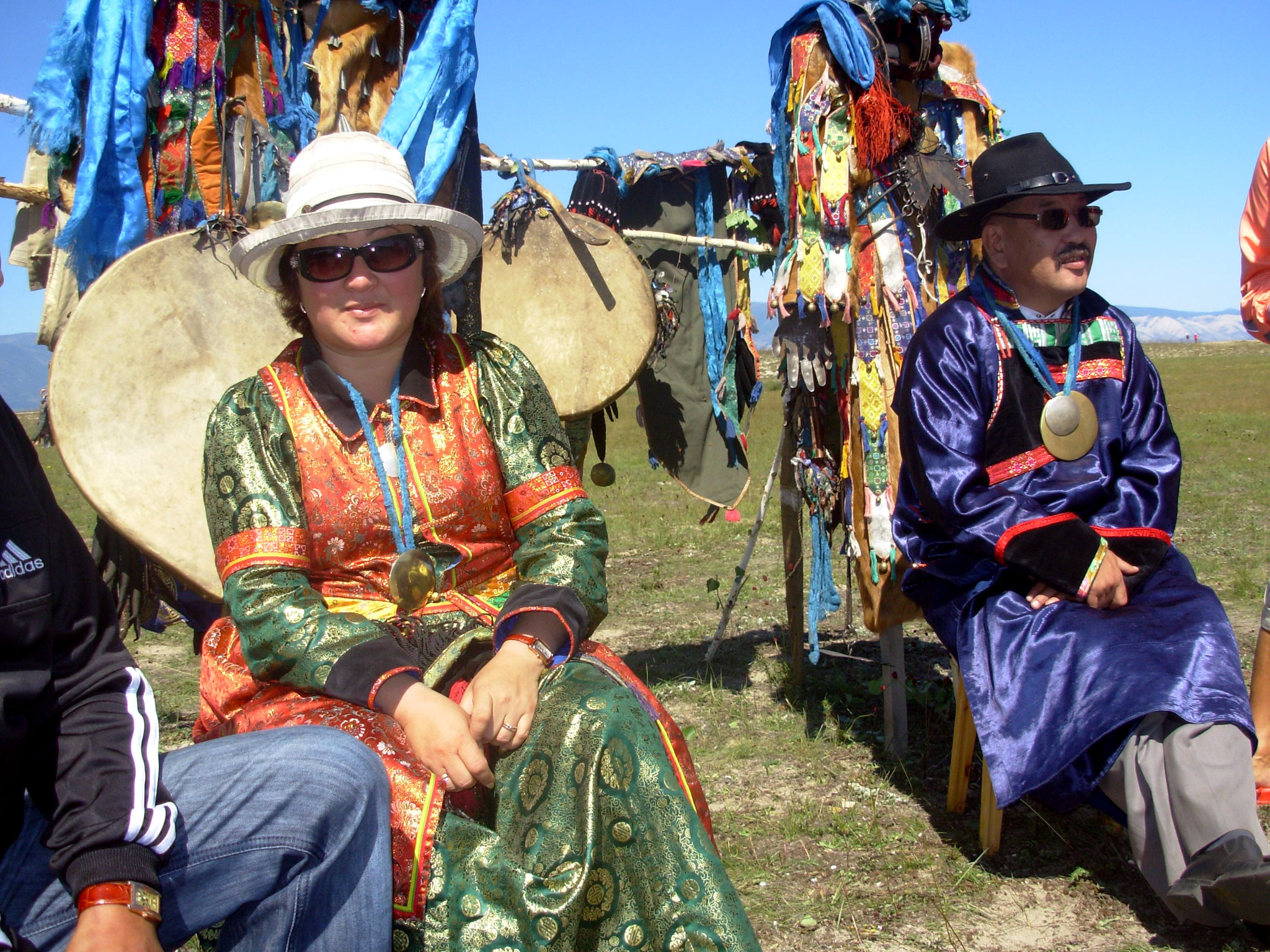 Bairma Baldanova (Burijat Shaman, Aginski) & Bair Shambalov (Burijat Shaman, Ulan Ude)