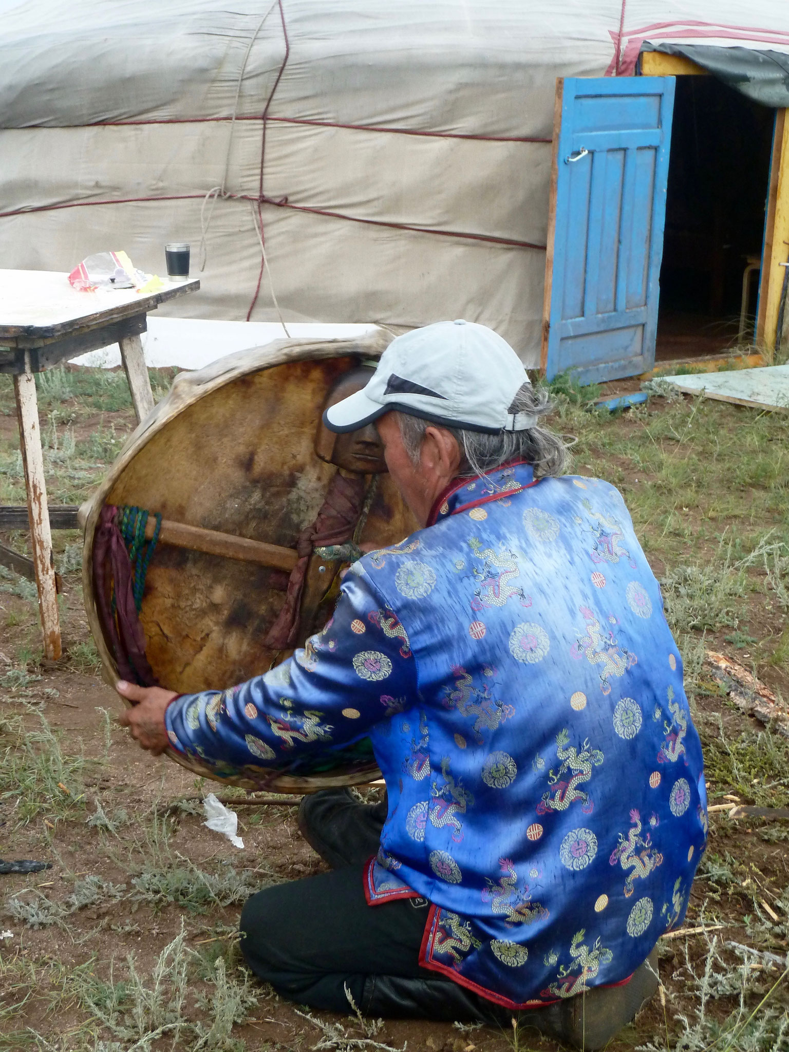 The great ceremony 'Honoring 30.000 years of Tuvan Shamanism'