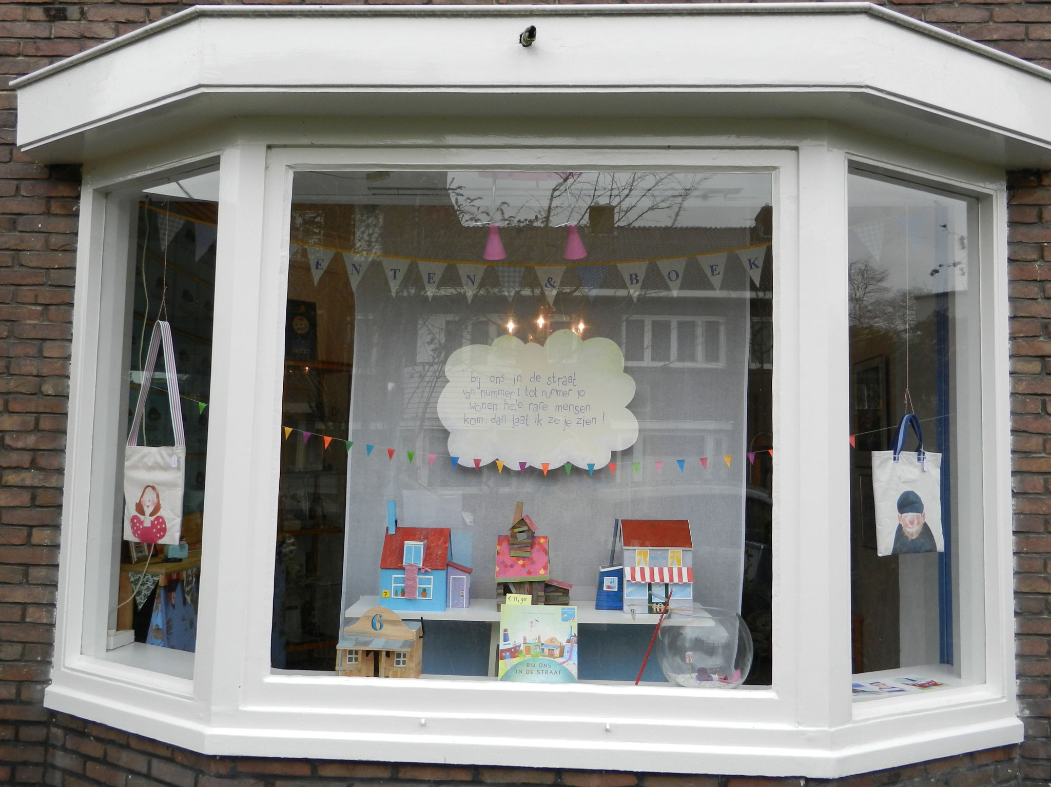 Etalage oude winkel en werkplaats