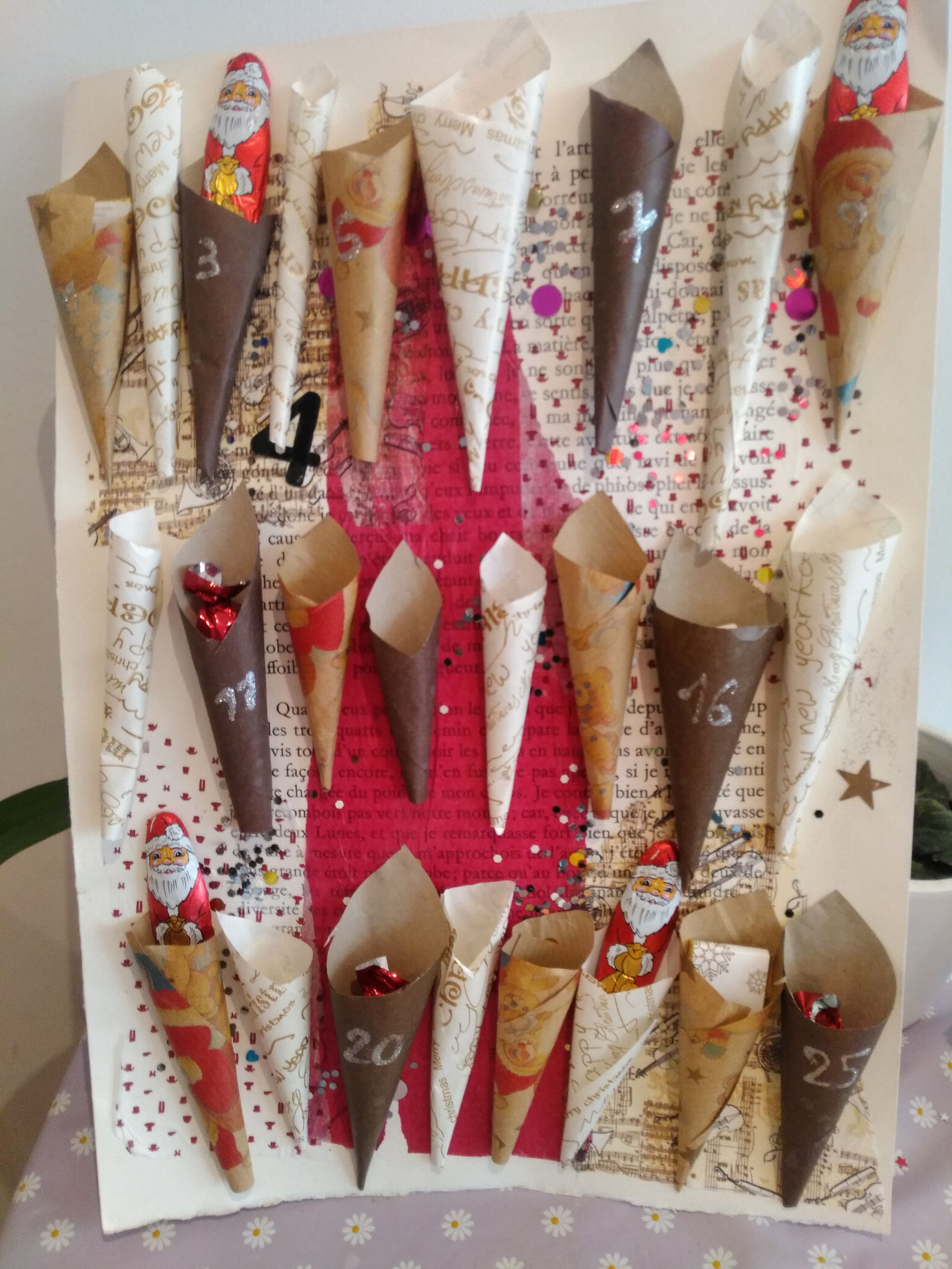 ATELIER CALENDRIER DE L'AVENT 