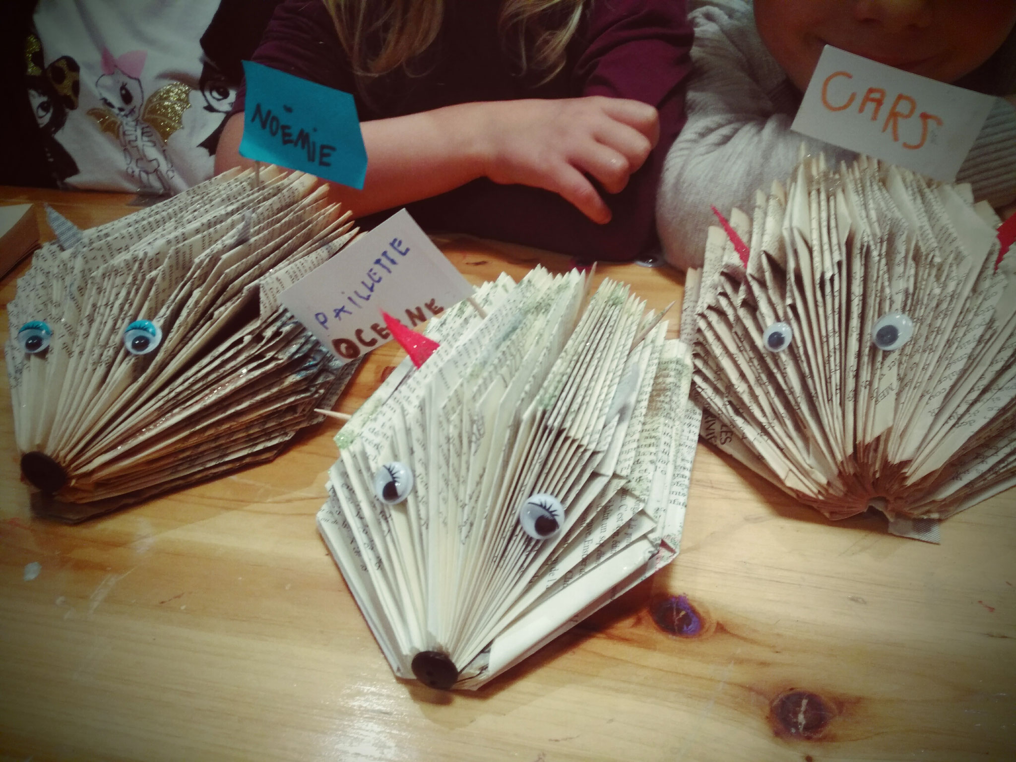 ATELIER LIVRE HERISSON 