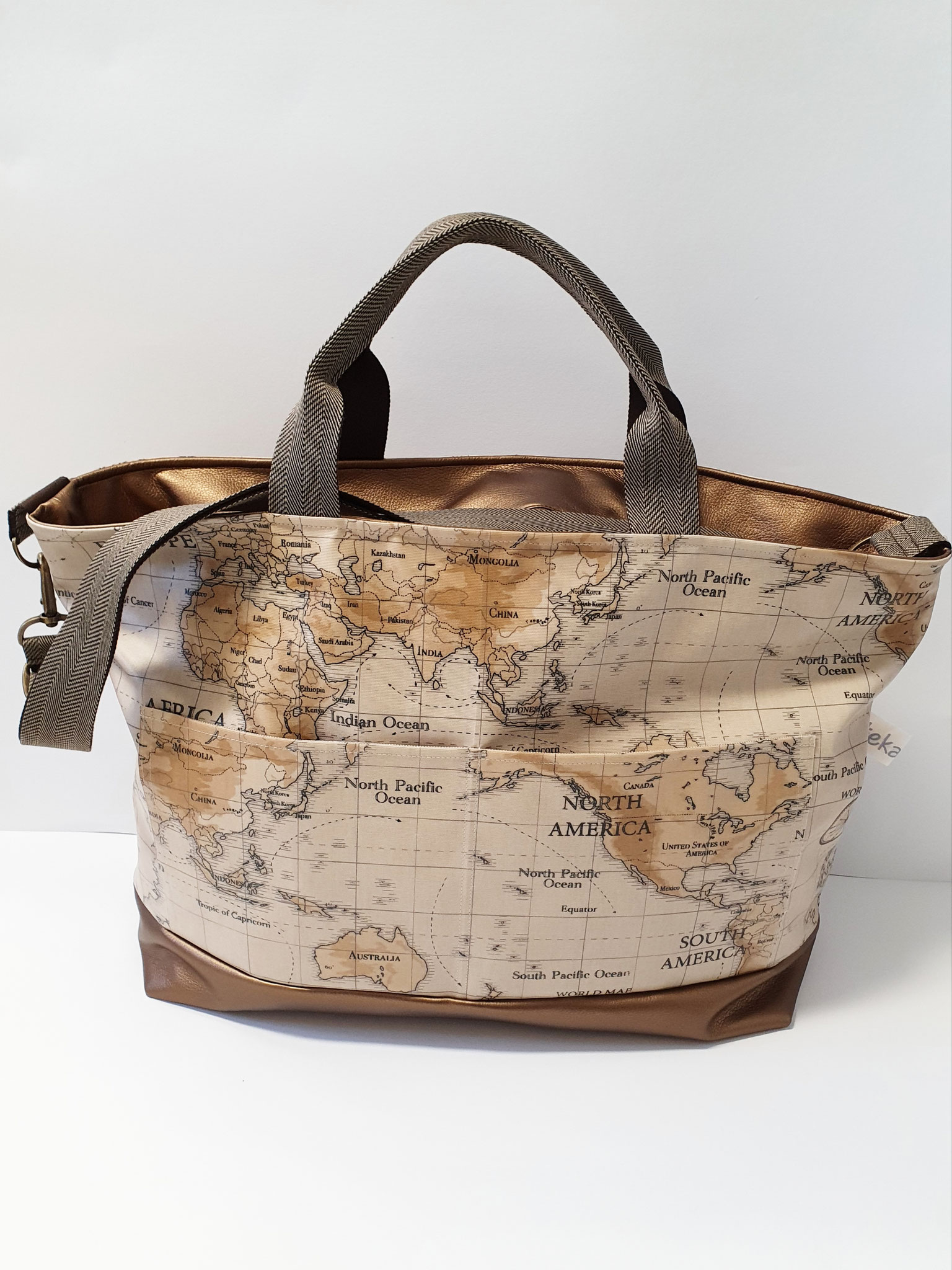 XL Badetasche mit RV