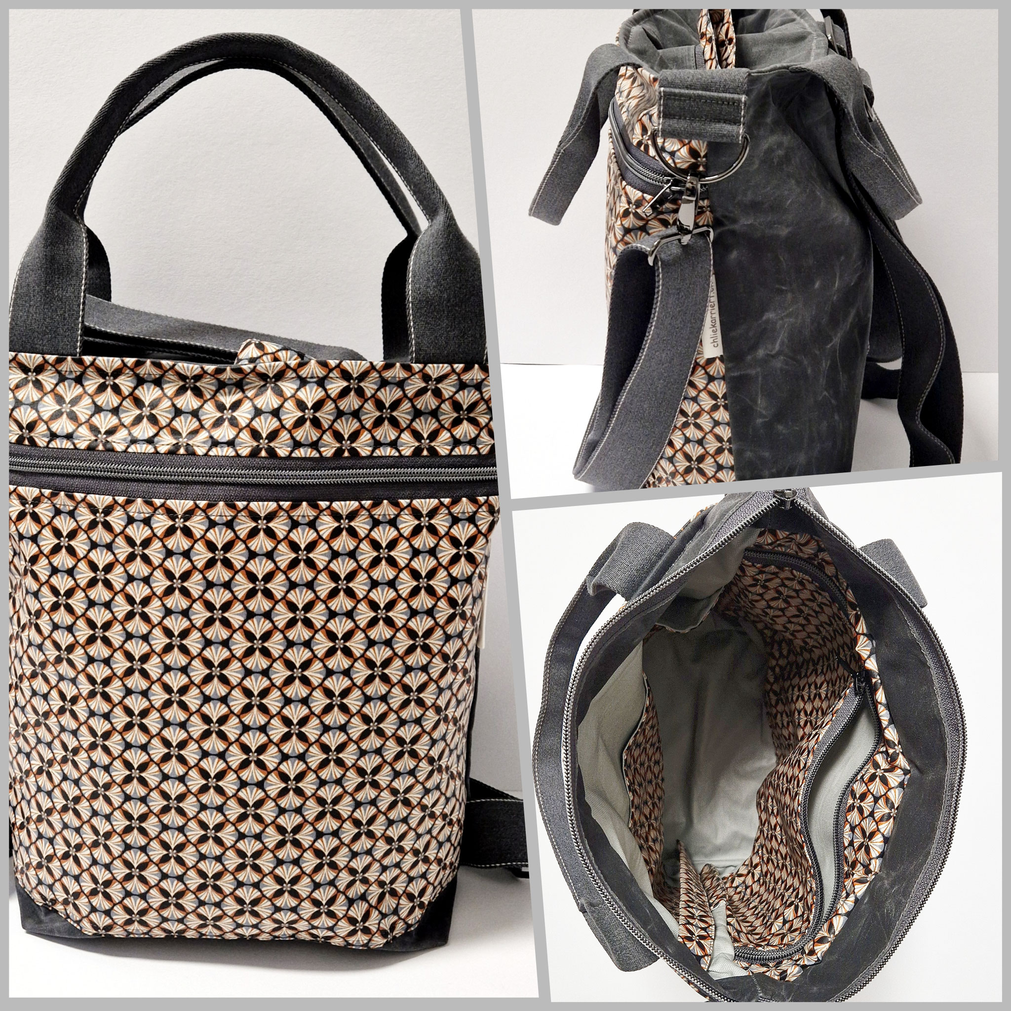 3in1 Bag Oilskin / Kaleidoskop