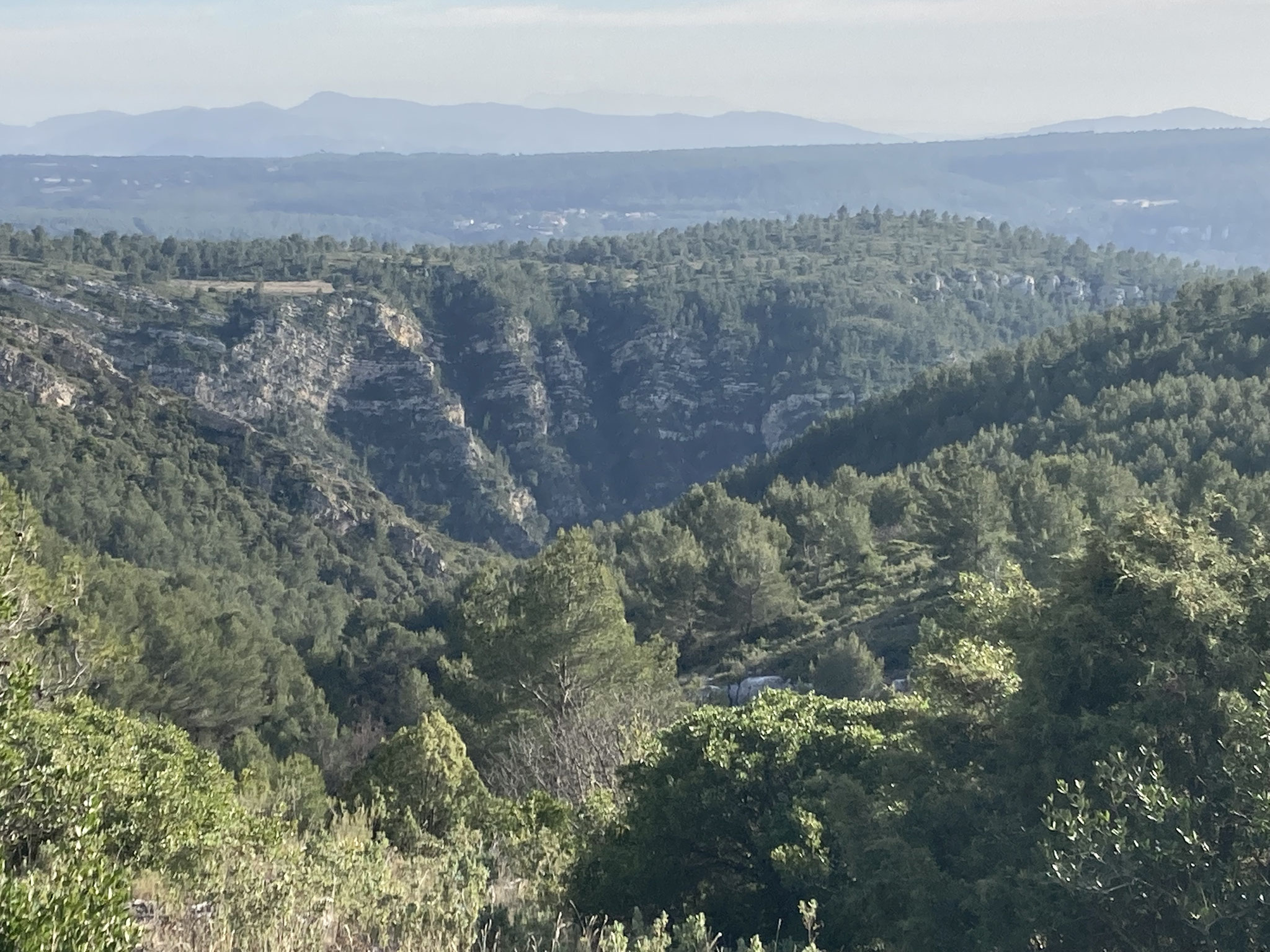 avant la descente et le retour aux voitures sur Riboux