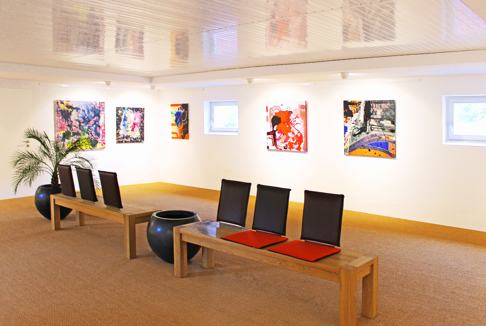 Einzelausstellung im Künstlerdorf Dötlingen, Galerie Tusculanum, 2014, Sarah Esslinger-Dahlmann