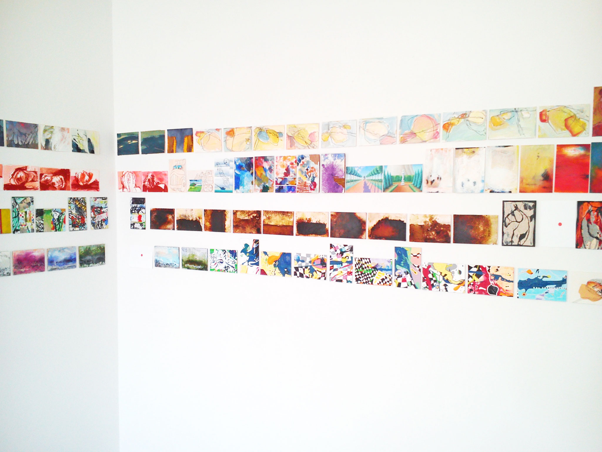 Oldenburg, Postkarten-Ausstellung, BBK-Galerie, 2015, Sarah Esslinger-Dahlmann