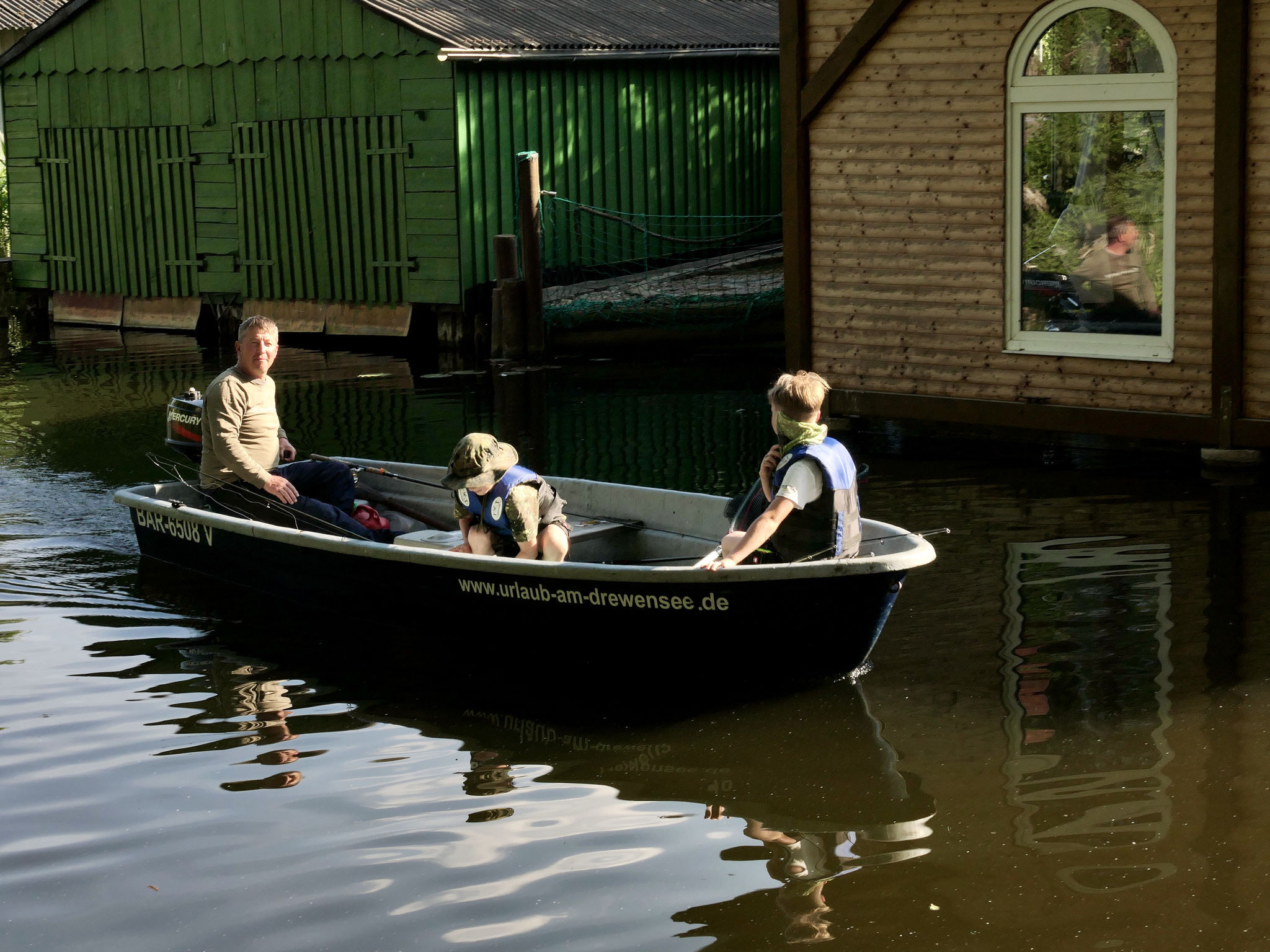 Unsere Super-Angler kehren heim vom Drewensee