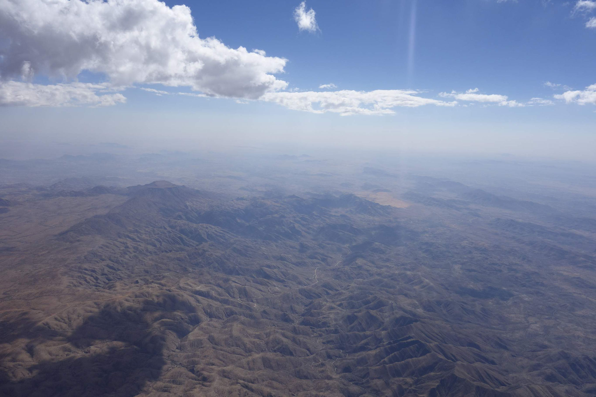 Gamsberg mit Blick auf die Namib