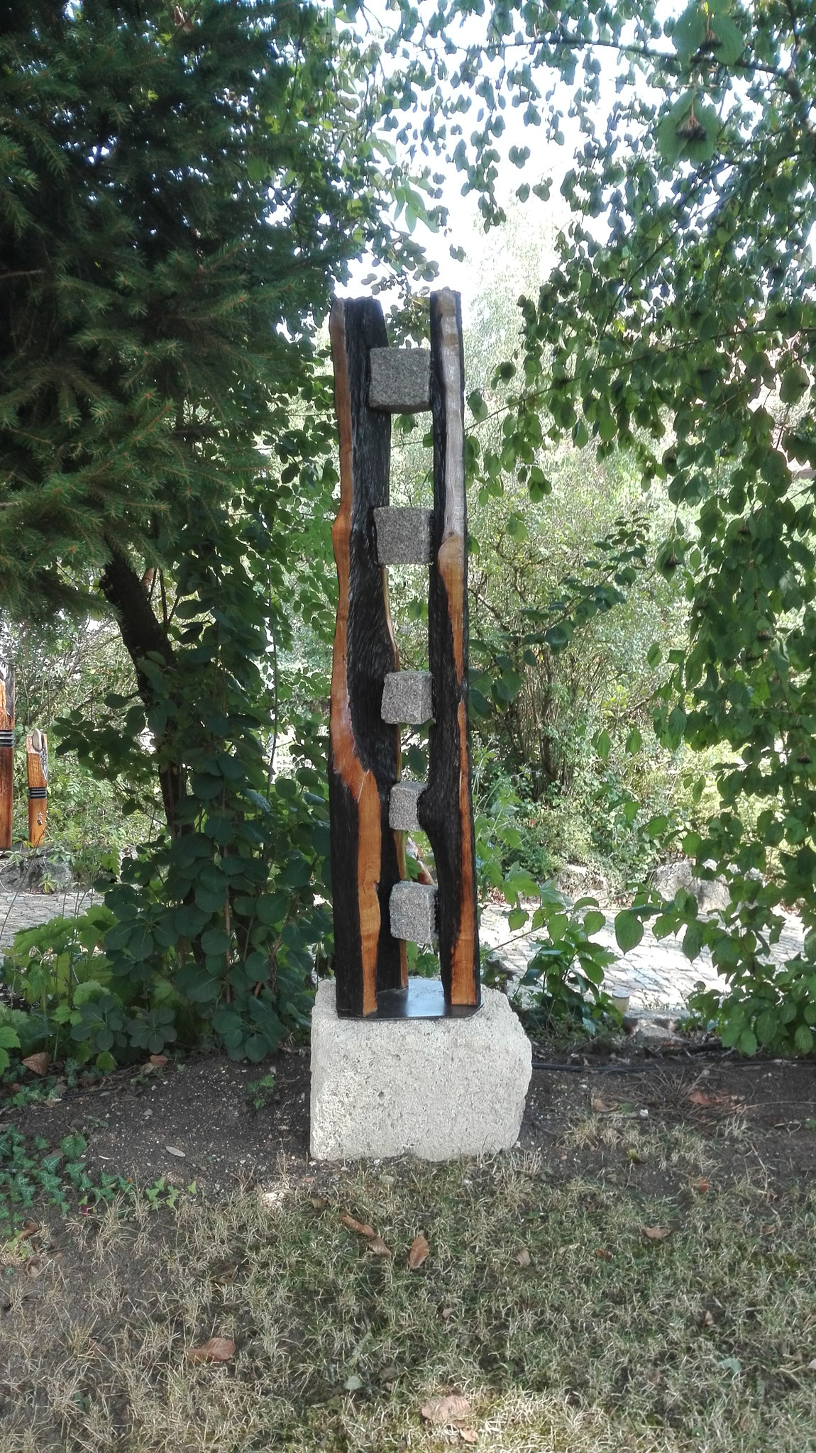Gartenskulpturen aus Holz,Stein und Metall - Udo´S-Art Kunst aus Holz
