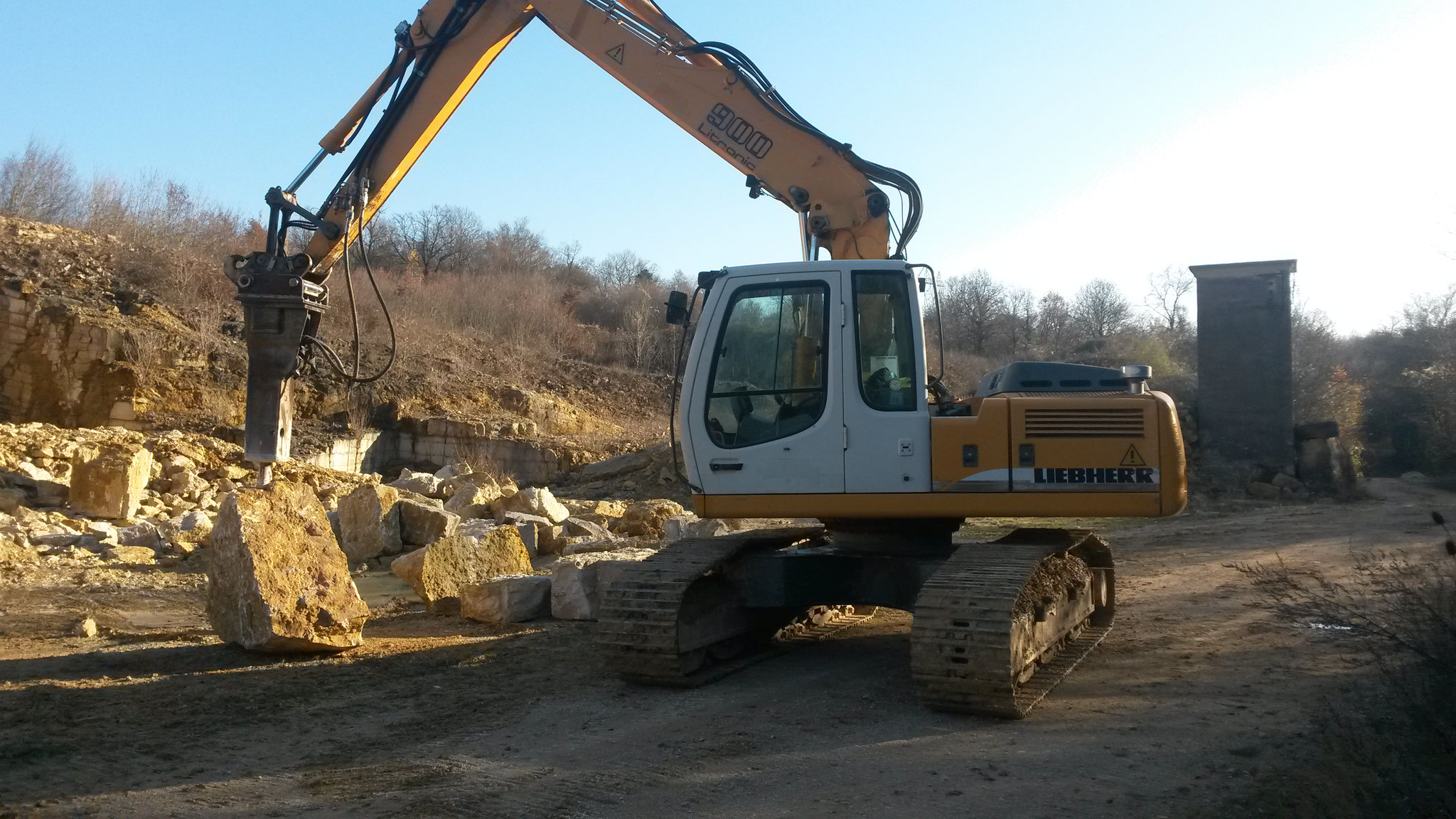 Pelle Liebherr 20t avec BRH